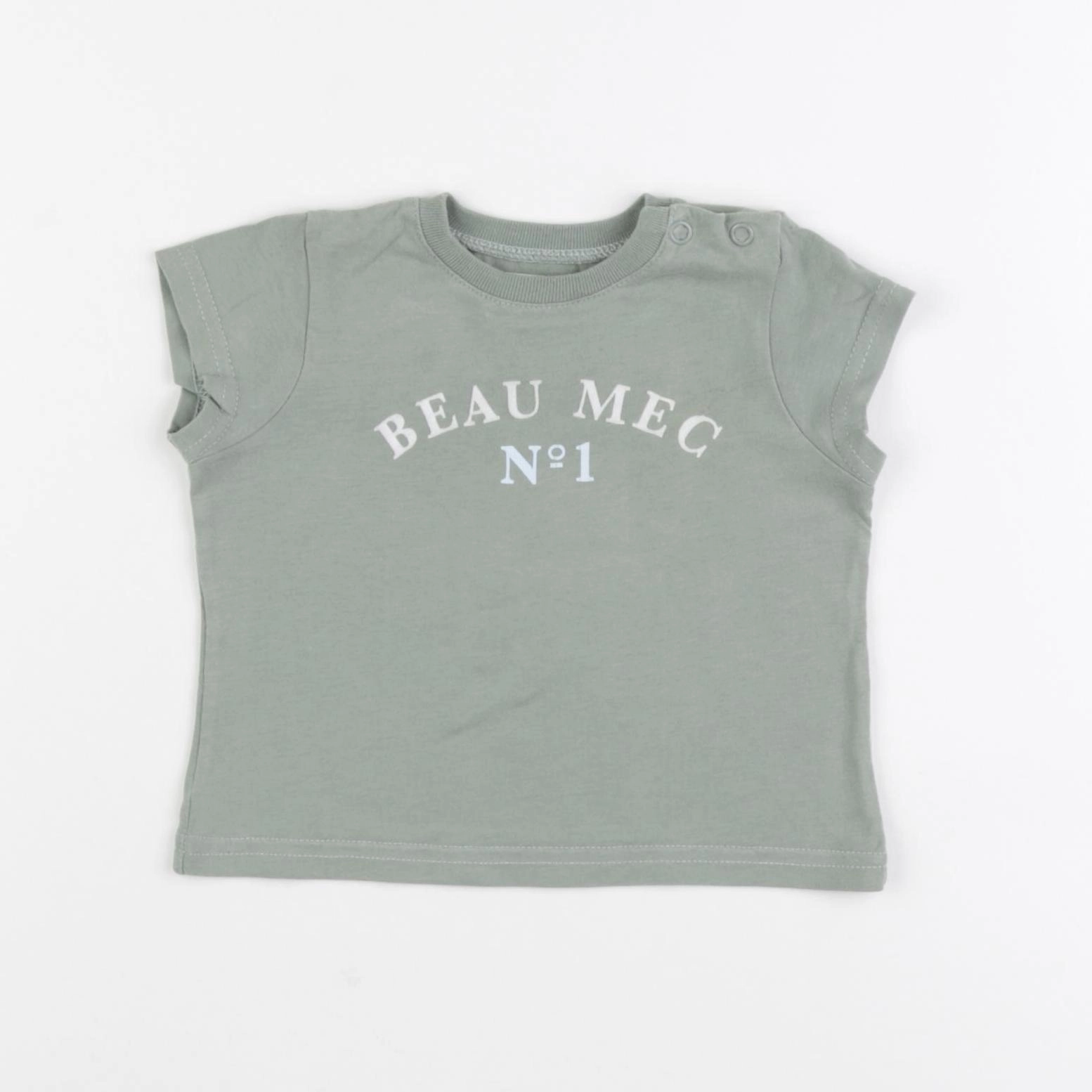 Arsène et les pipelettes - tee-shirt vert - 12 mois