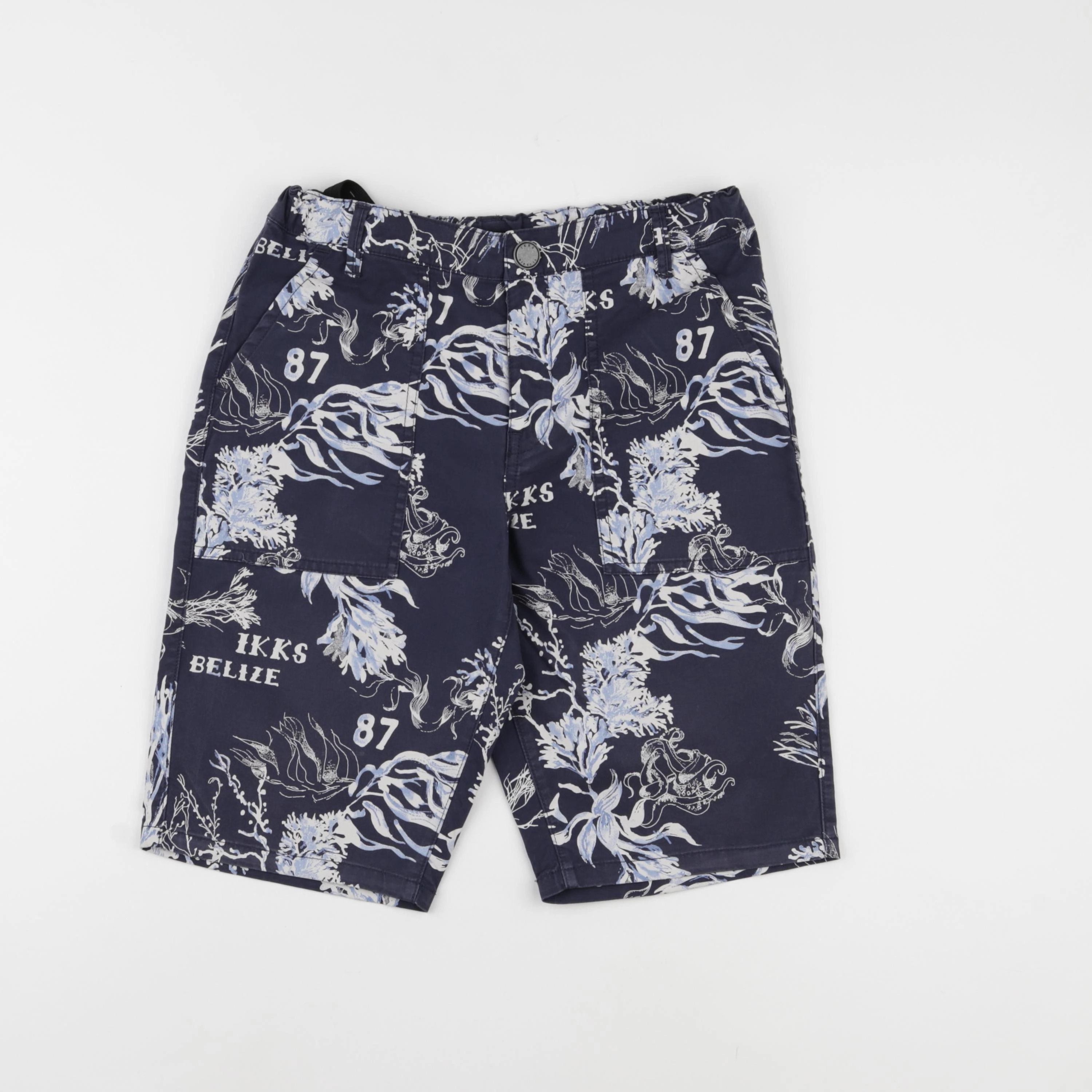 IKKS - short bleu - 12 ans