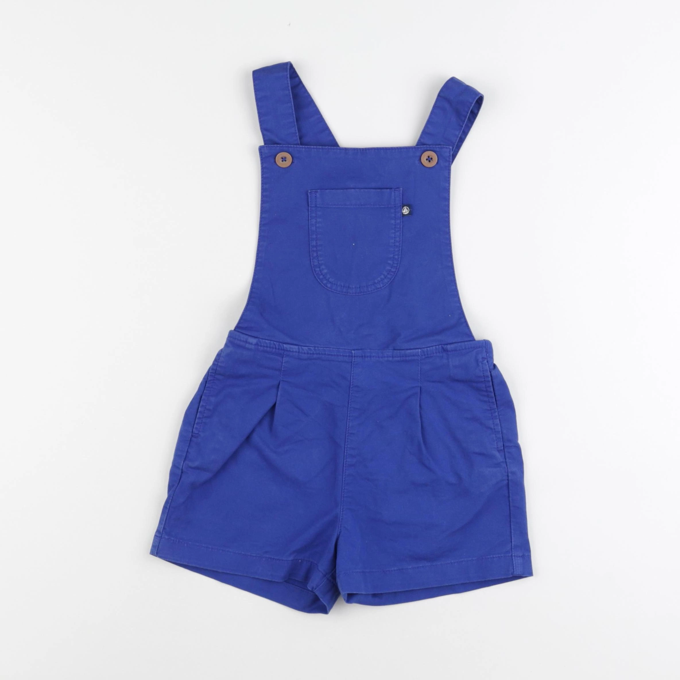Petit Bateau - salopette bleu - 5 ans
