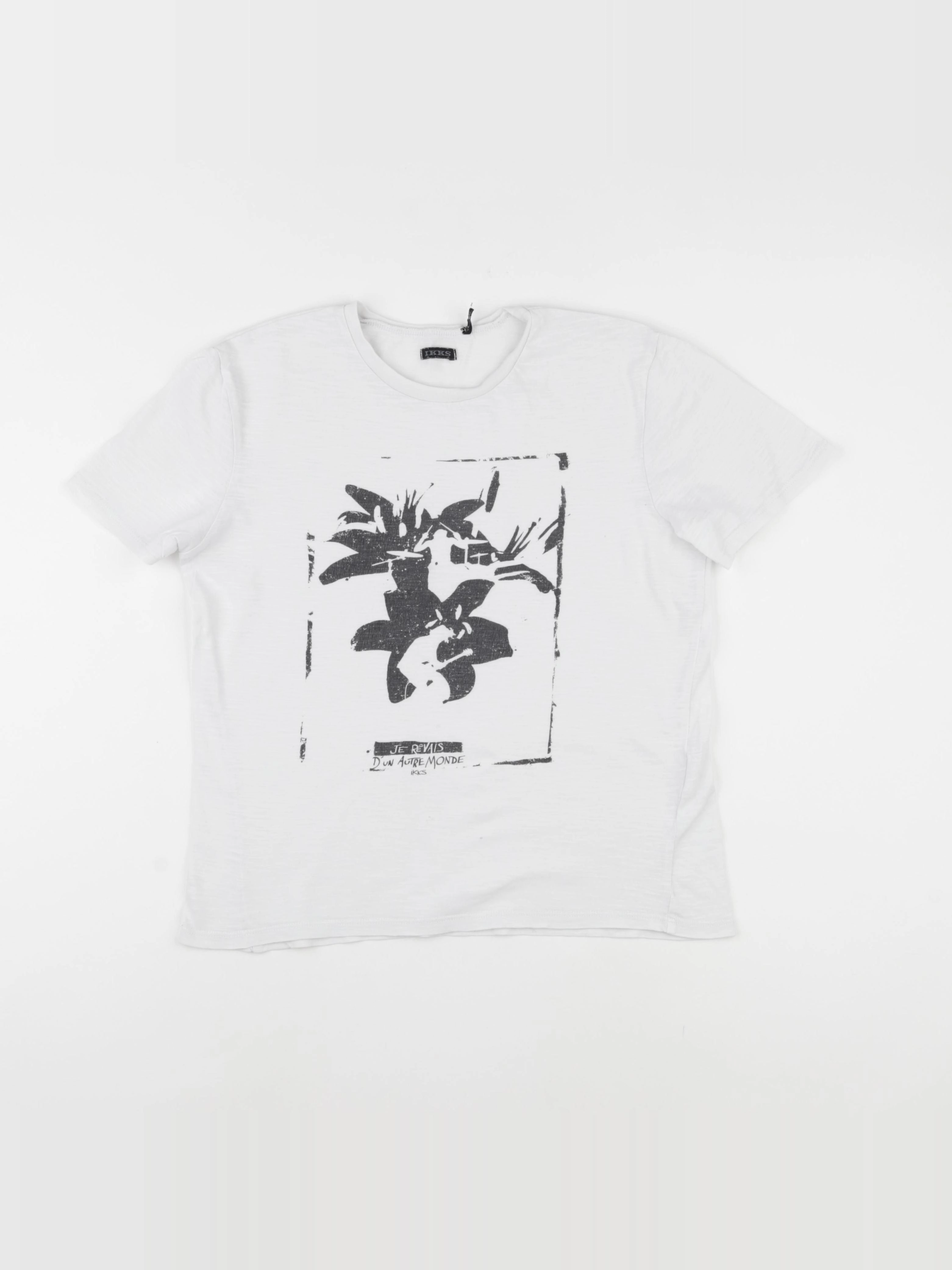 IKKS - tee-shirt blanc - 12 ans