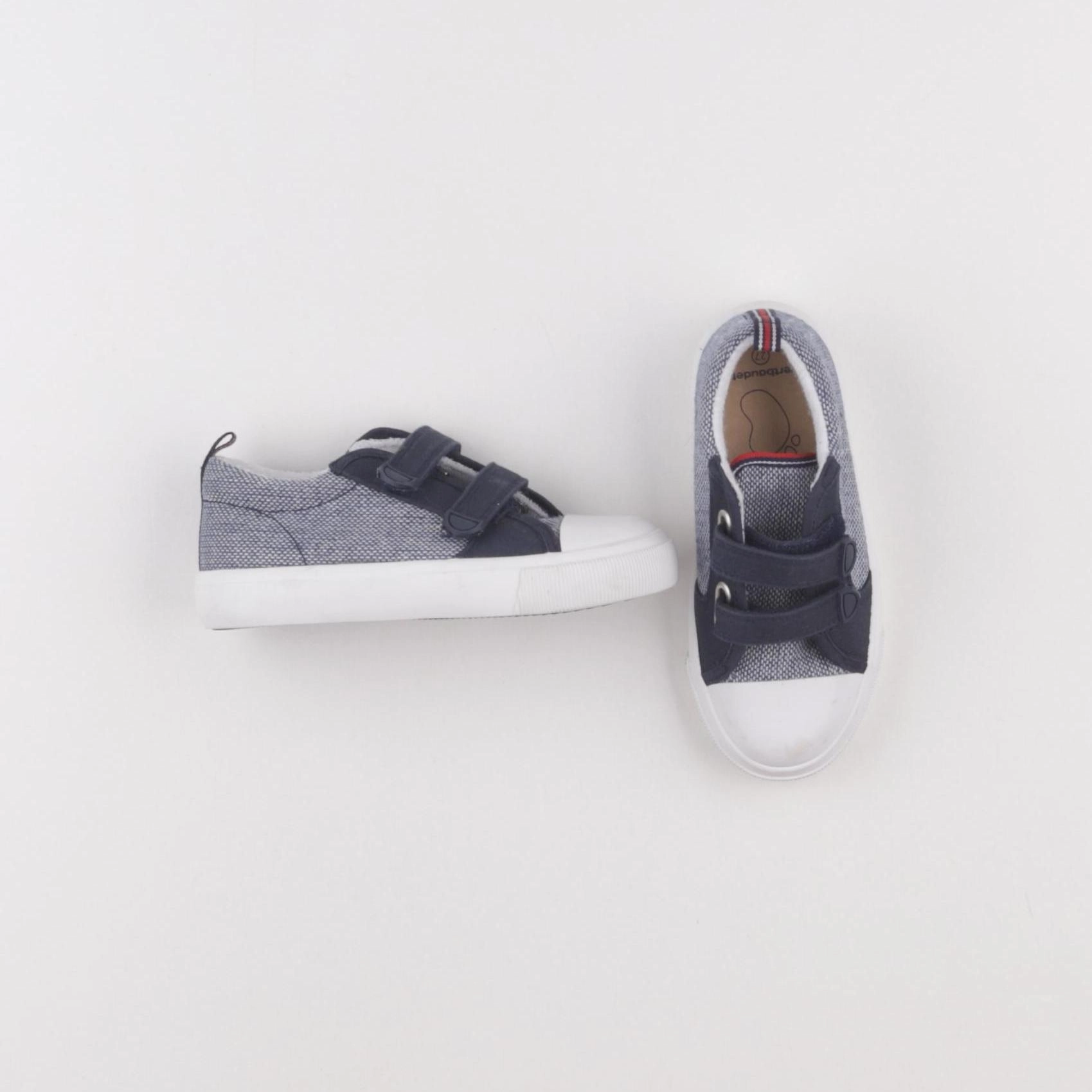 Vertbaudet - baskets bleu - pointure 27