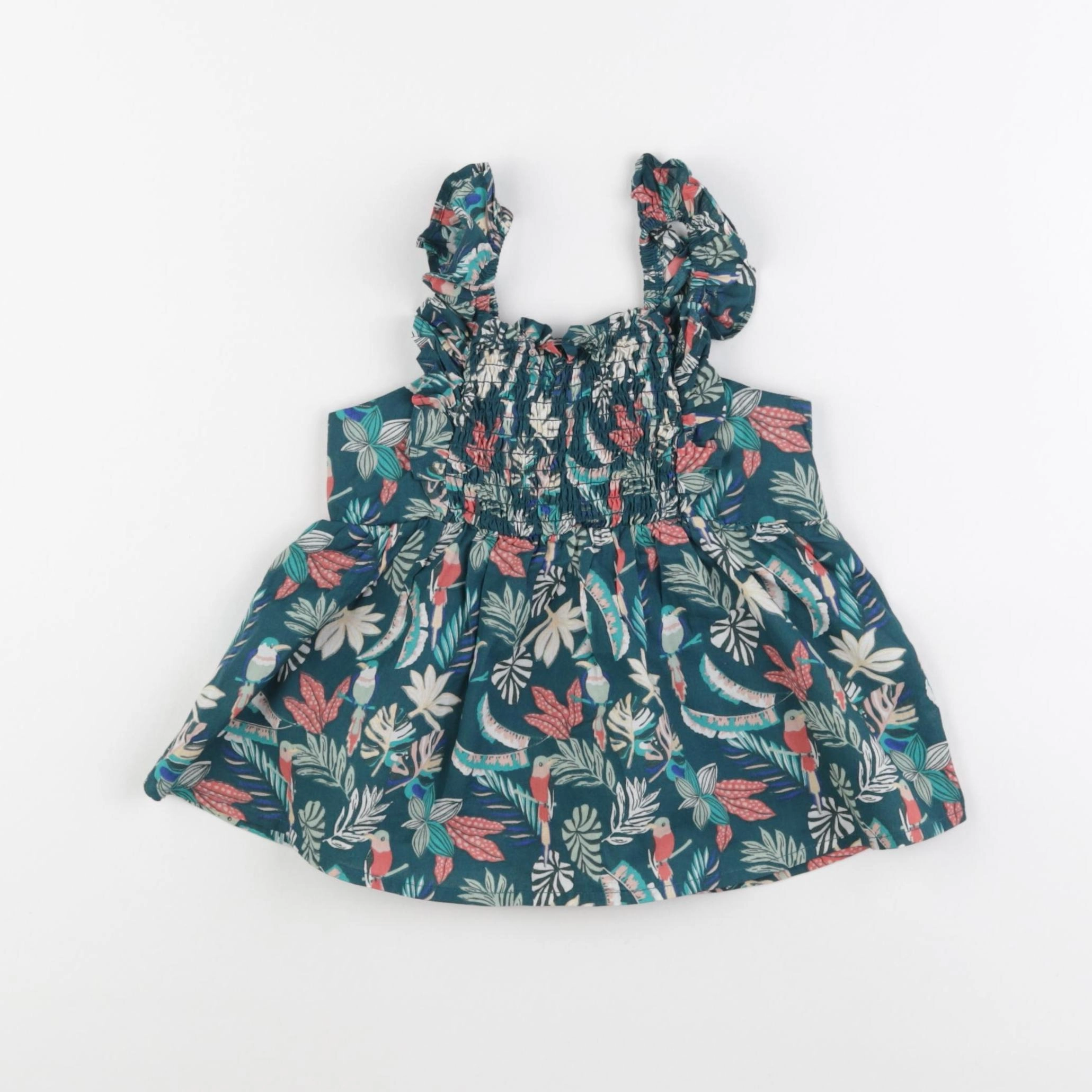 Vertbaudet - blouse multicolore - 4 ans