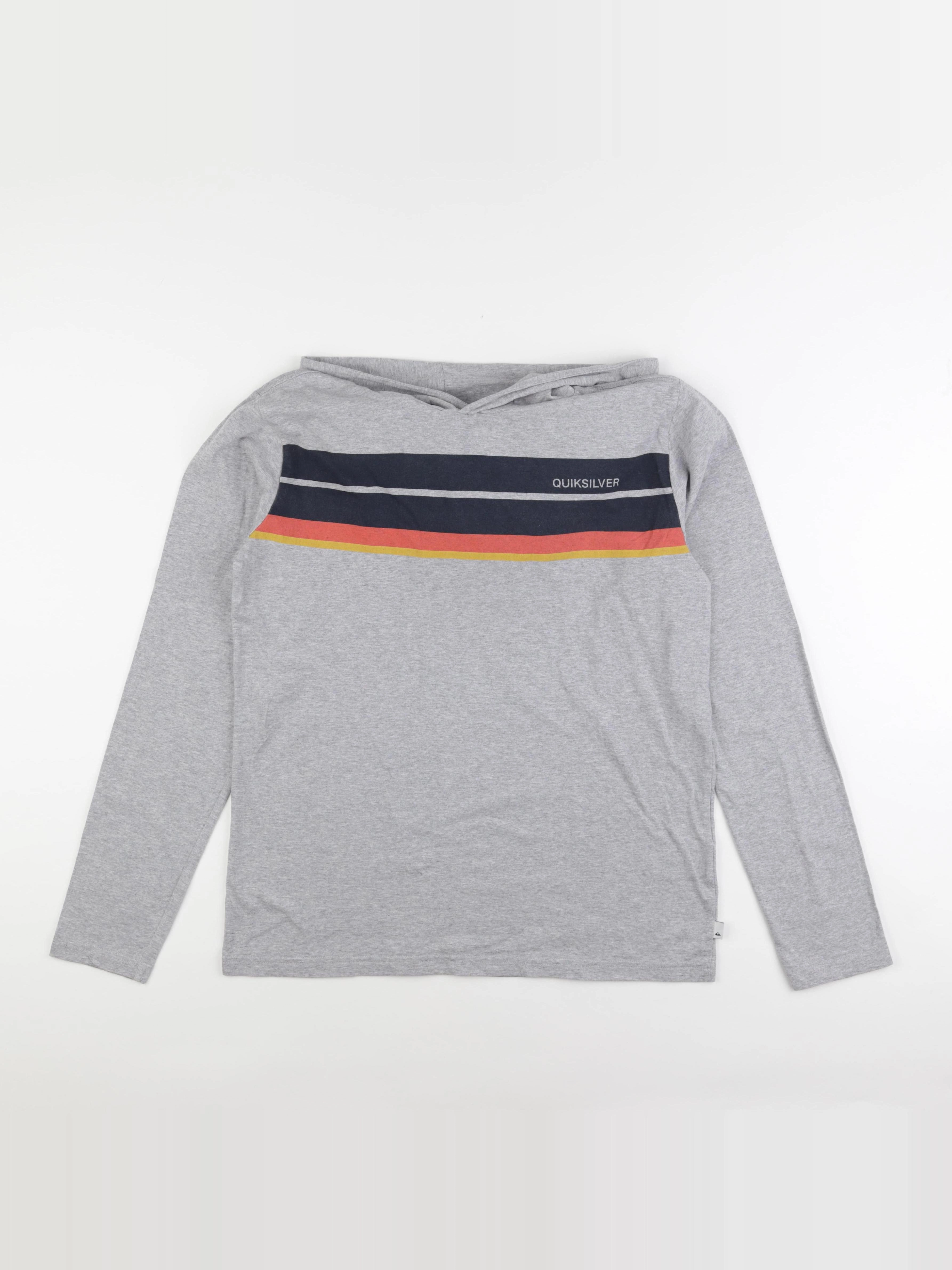 Quiksilver - tee-shirt gris - 16 ans