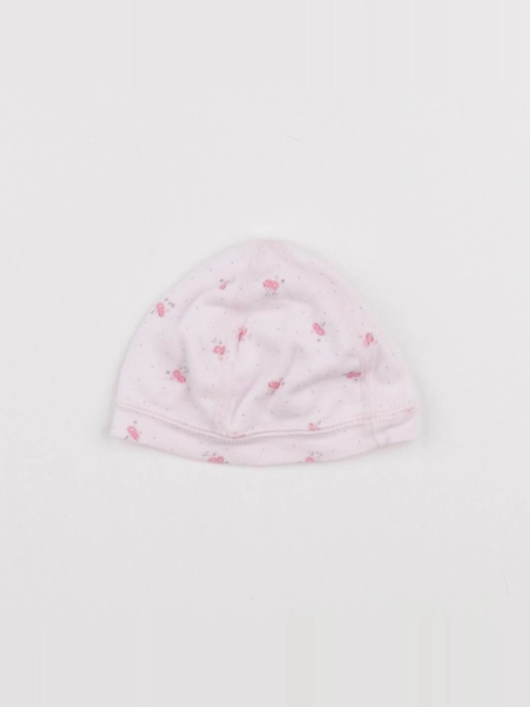 Petit Bateau - bonnet de naissance rose - 0 mois