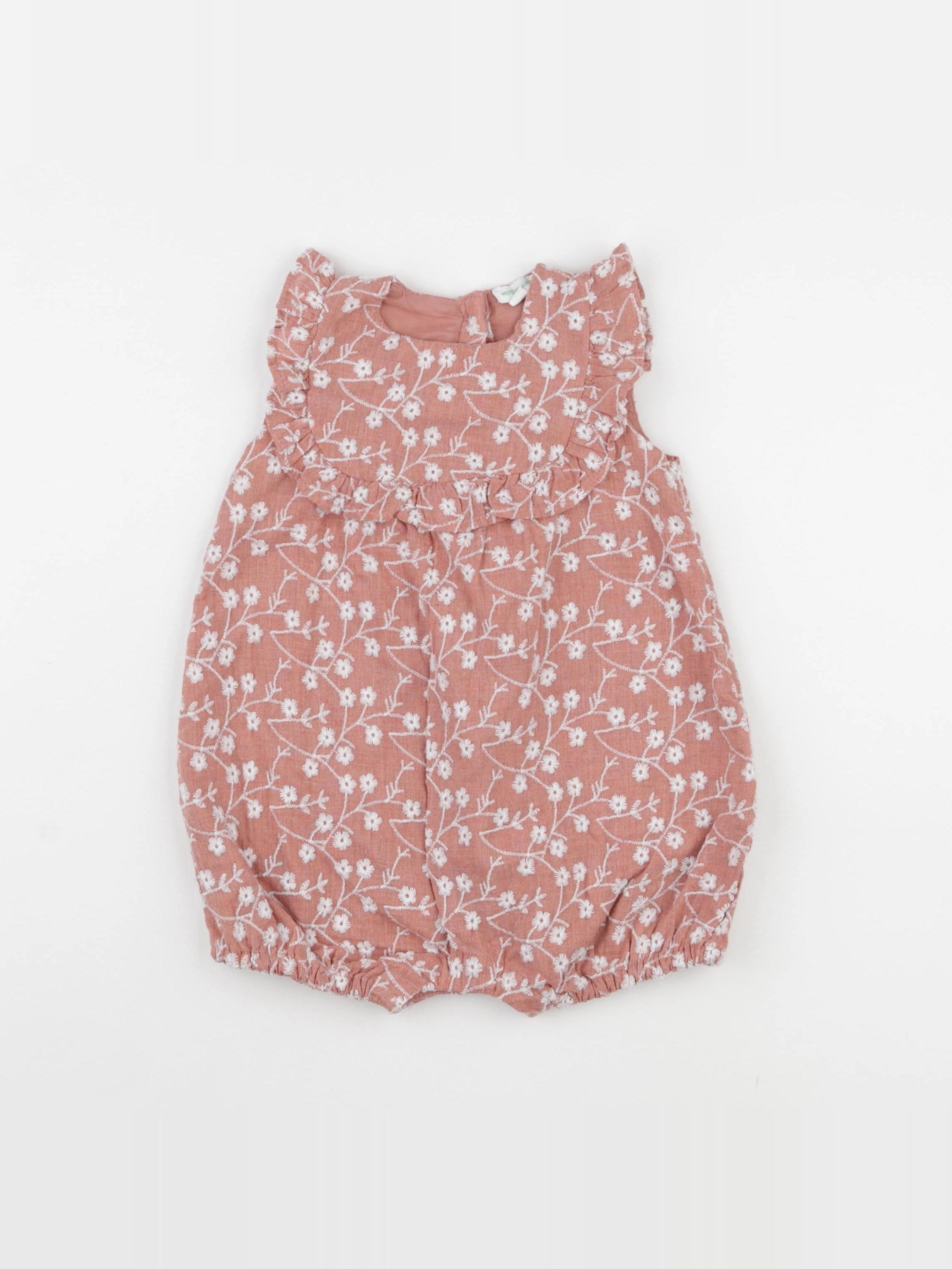 Vertbaudet - combinaison rose - 18 mois