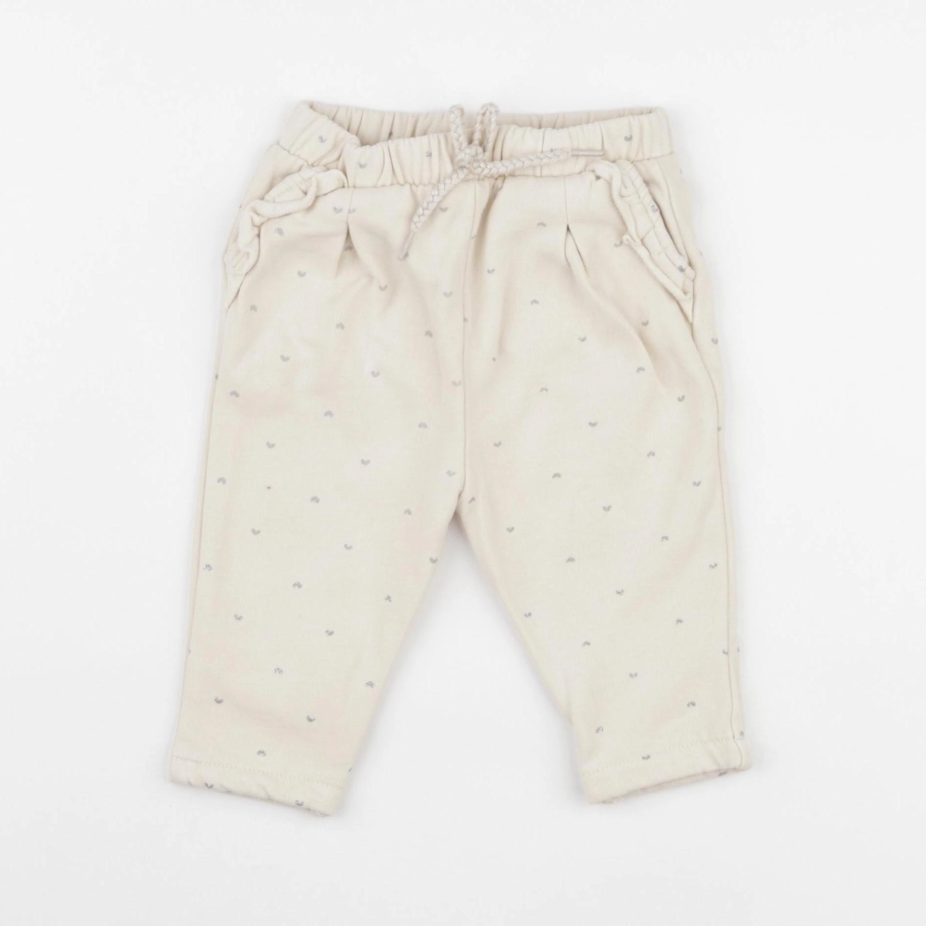 Vertbaudet - jogging beige - 9 mois