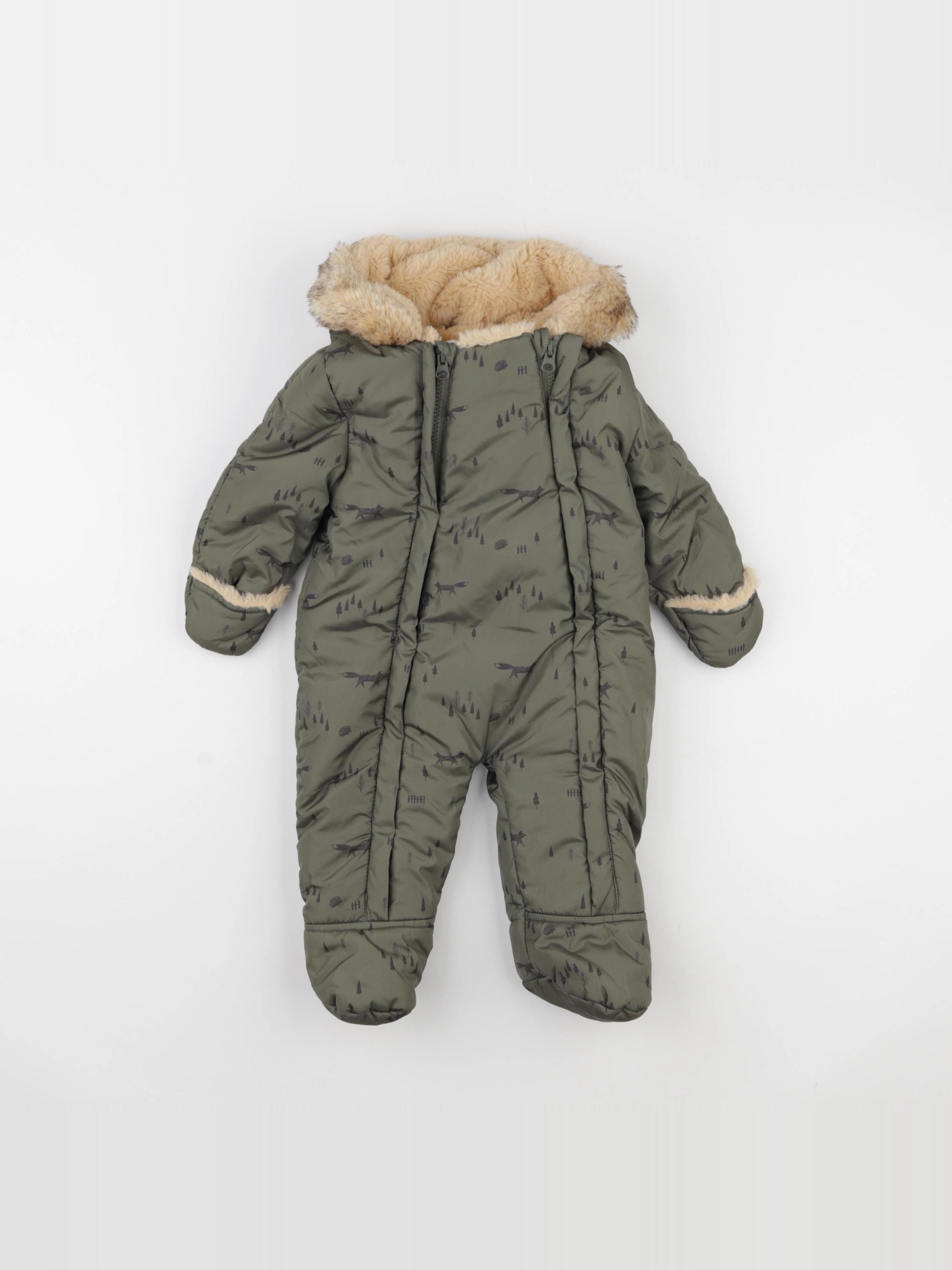 Vertbaudet - combi-pilote vert - 9 mois