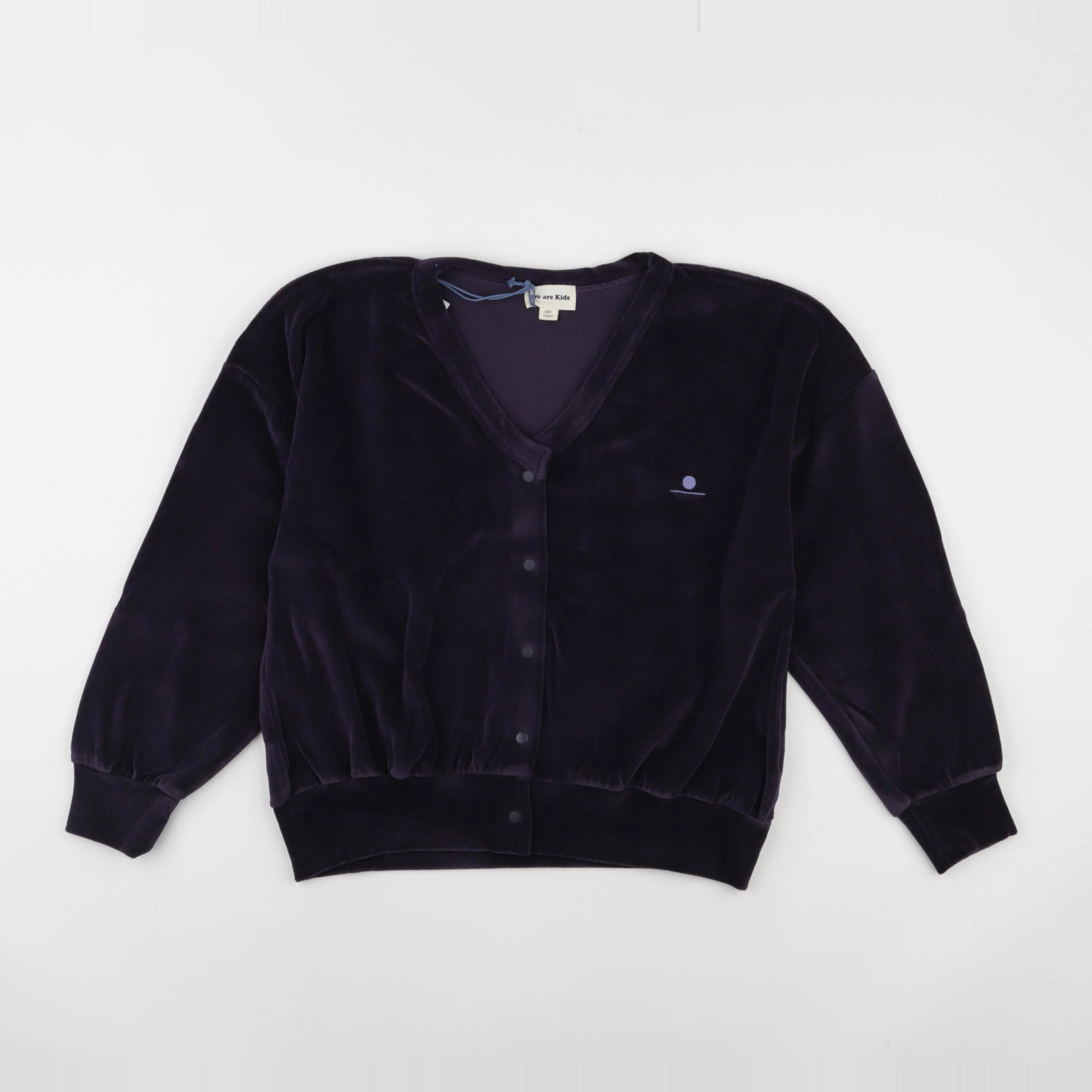 We are kids - Cardigan Kate Velvet Nightshade - 8/9 ans