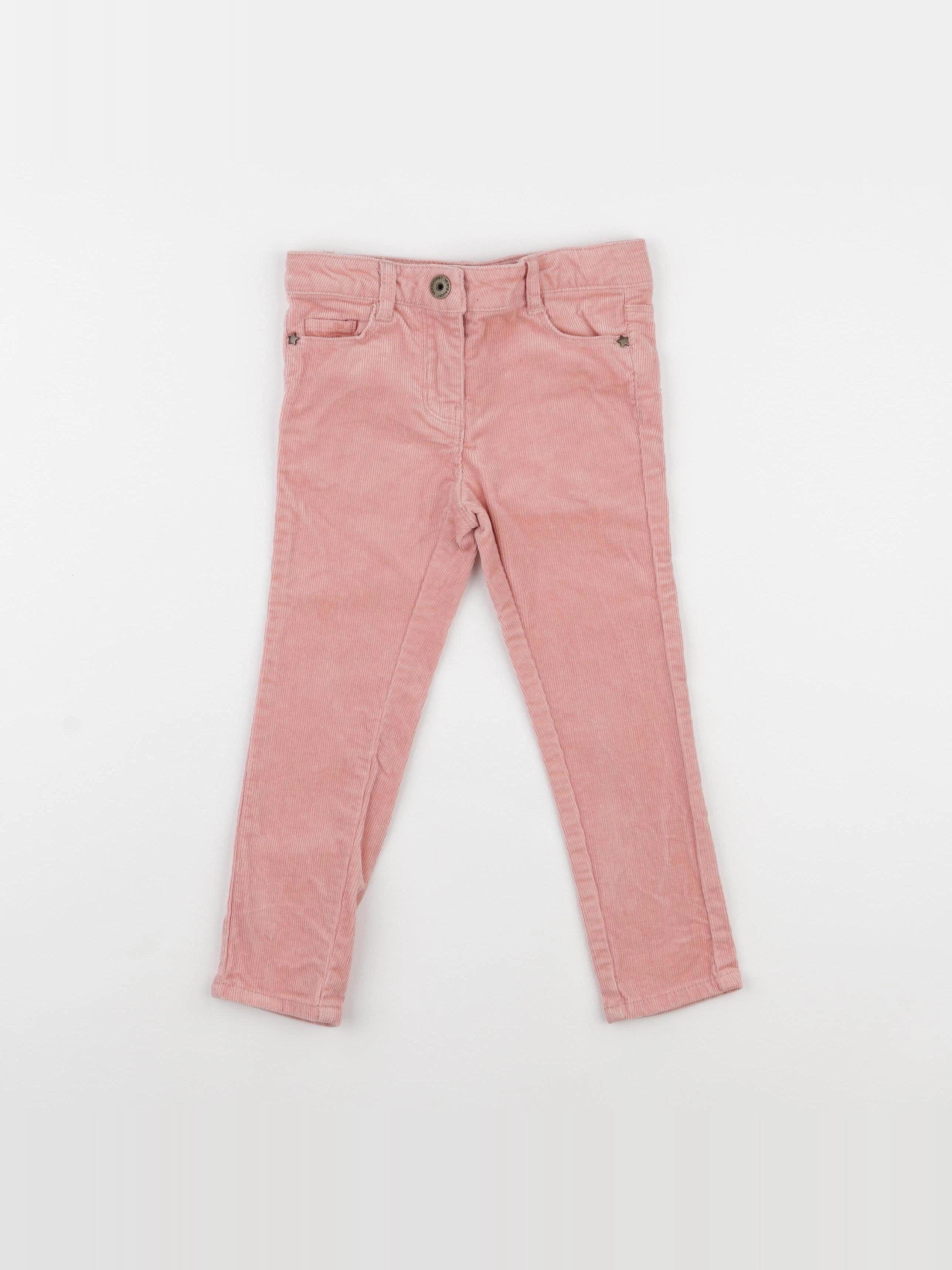 Vertbaudet - pantalon rose - 3 ans