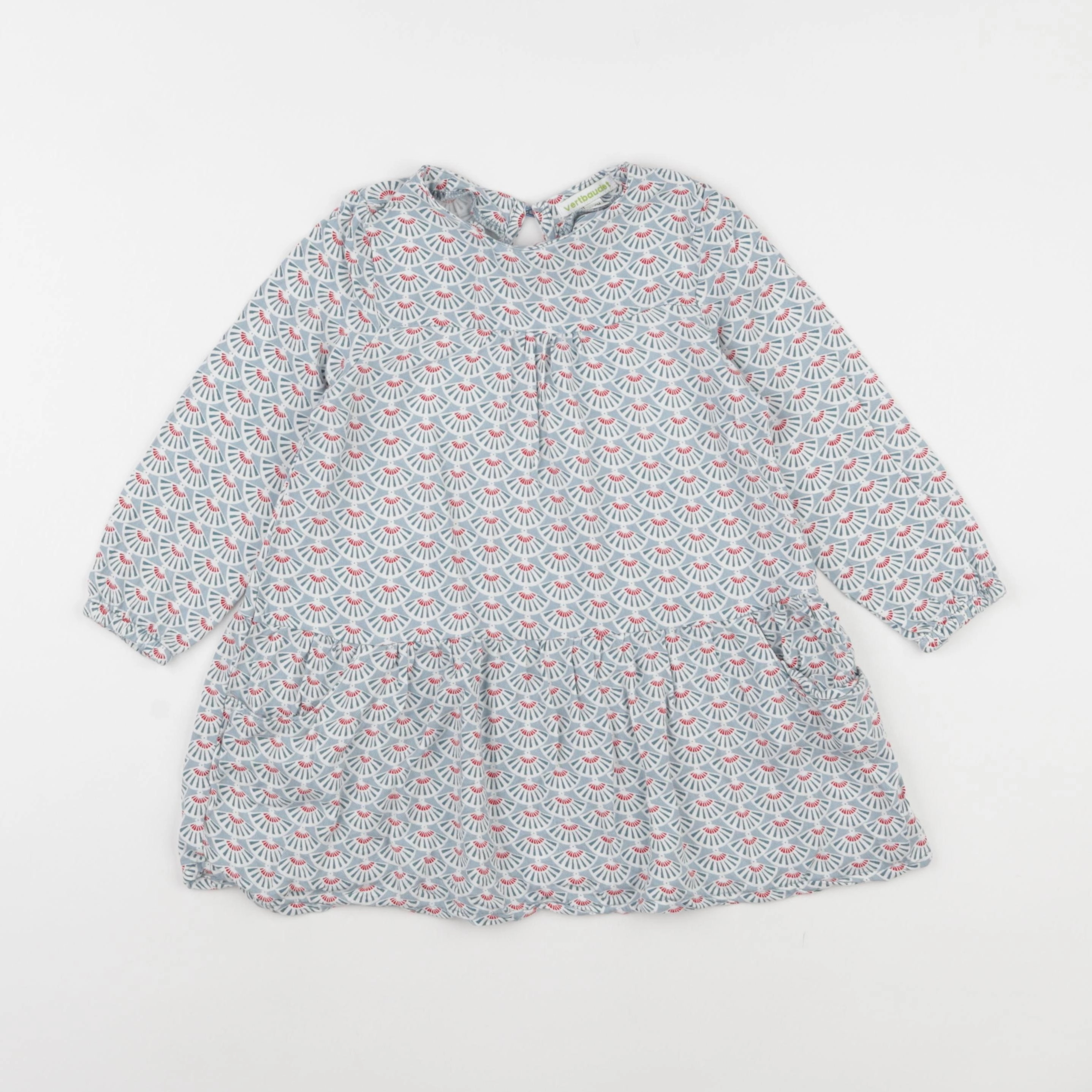 Vertbaudet - robe bleu - 3 ans