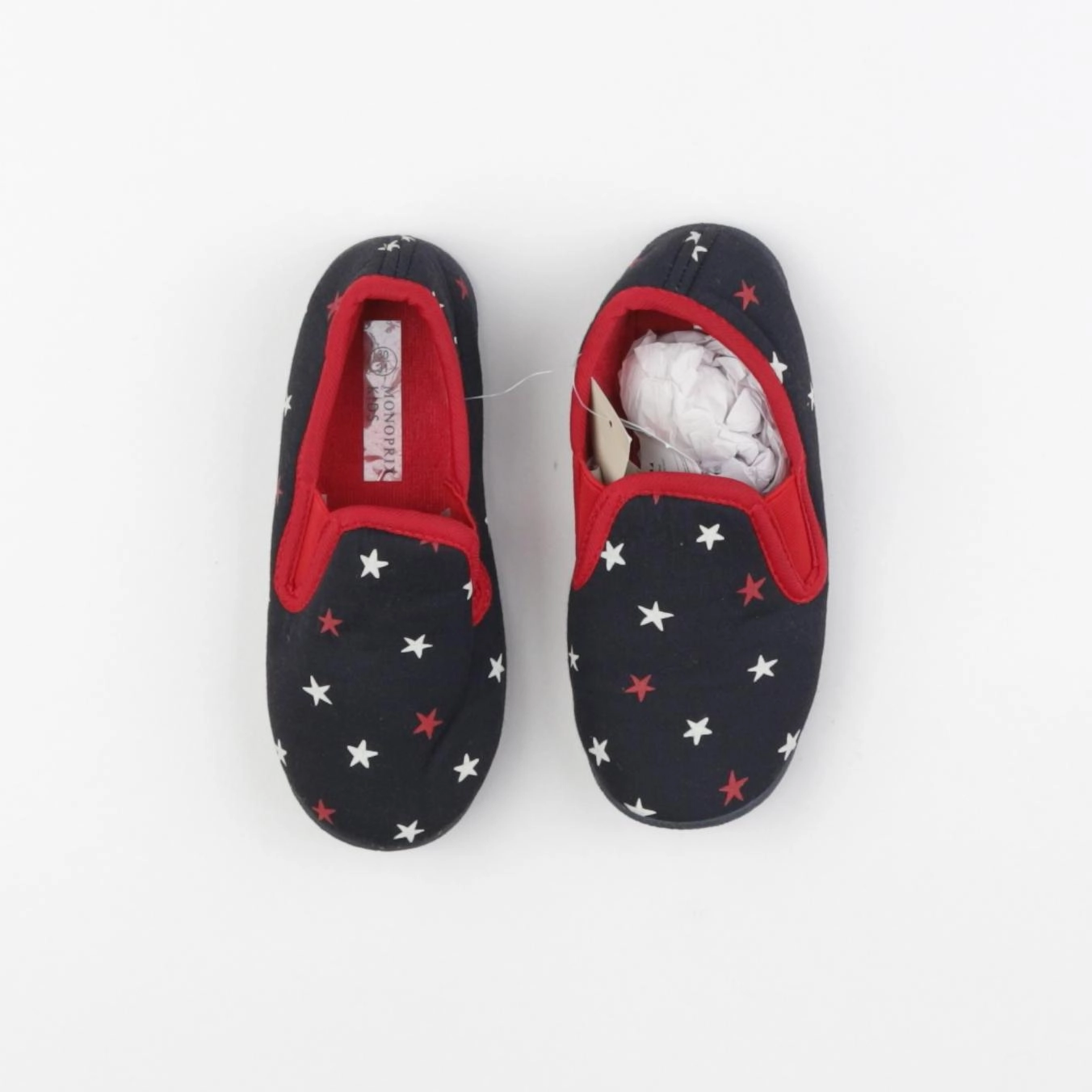 Monoprix - chaussons bleu - pointure 30/31
