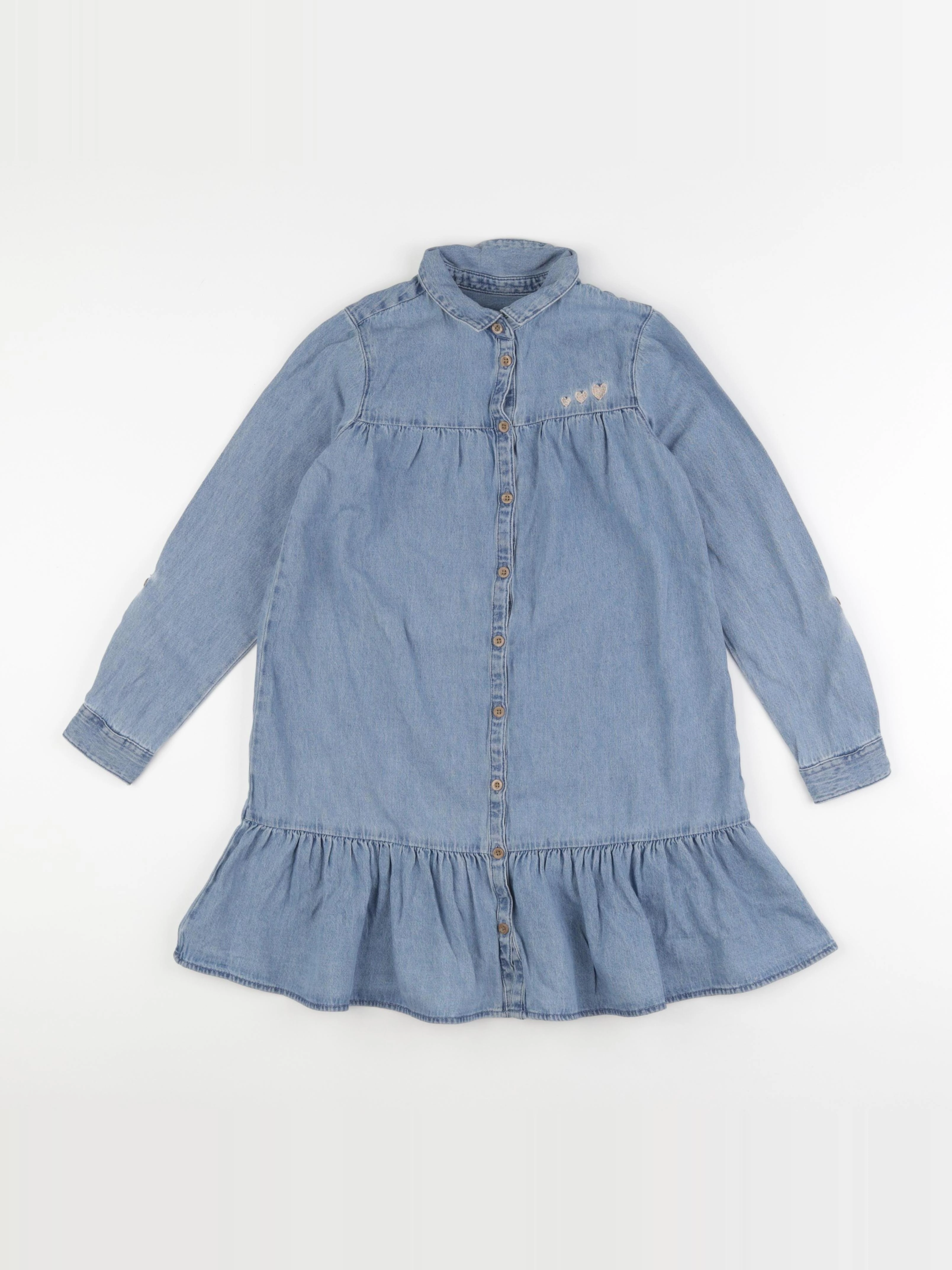 Vertbaudet - robe bleu - 9 ans