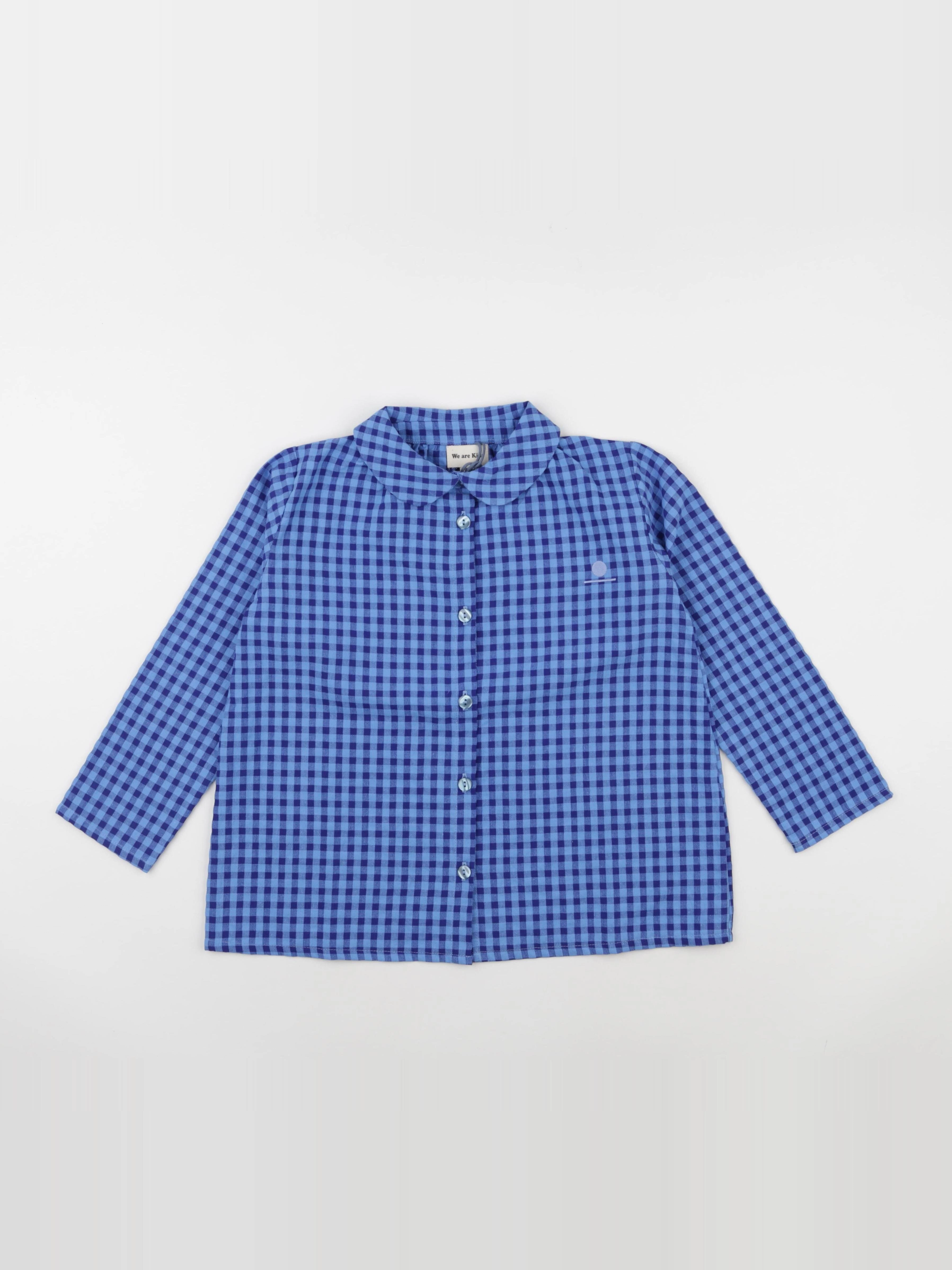 We are kids - Chemise Gabriel Big Blue Checks - 6/7 ans