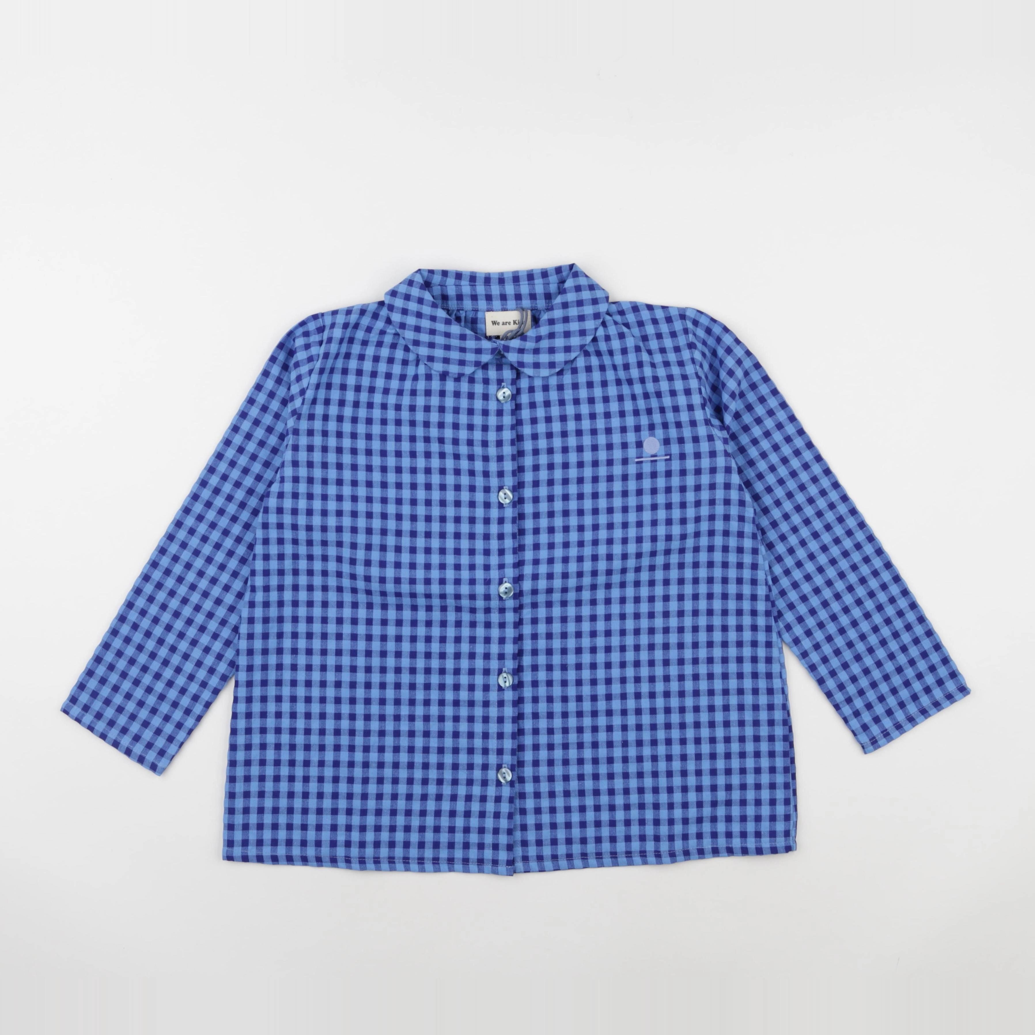 We are kids - Chemise Gabriel Big Blue Checks - 8/9 ans
