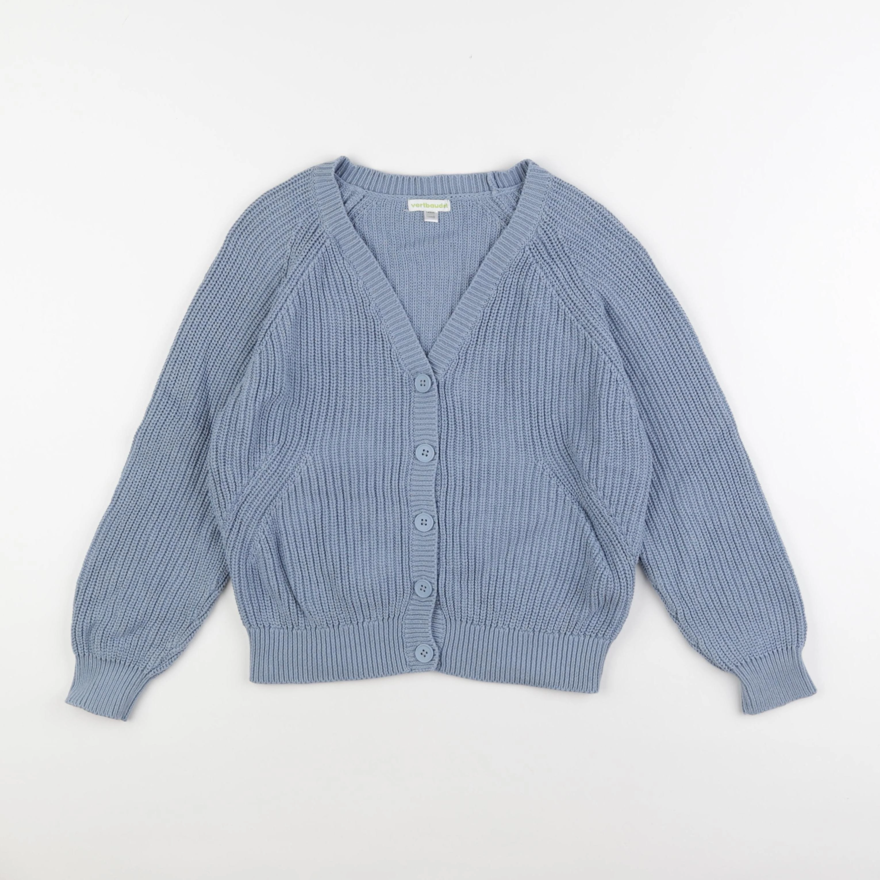 Vertbaudet - gilet bleu - 10 ans
