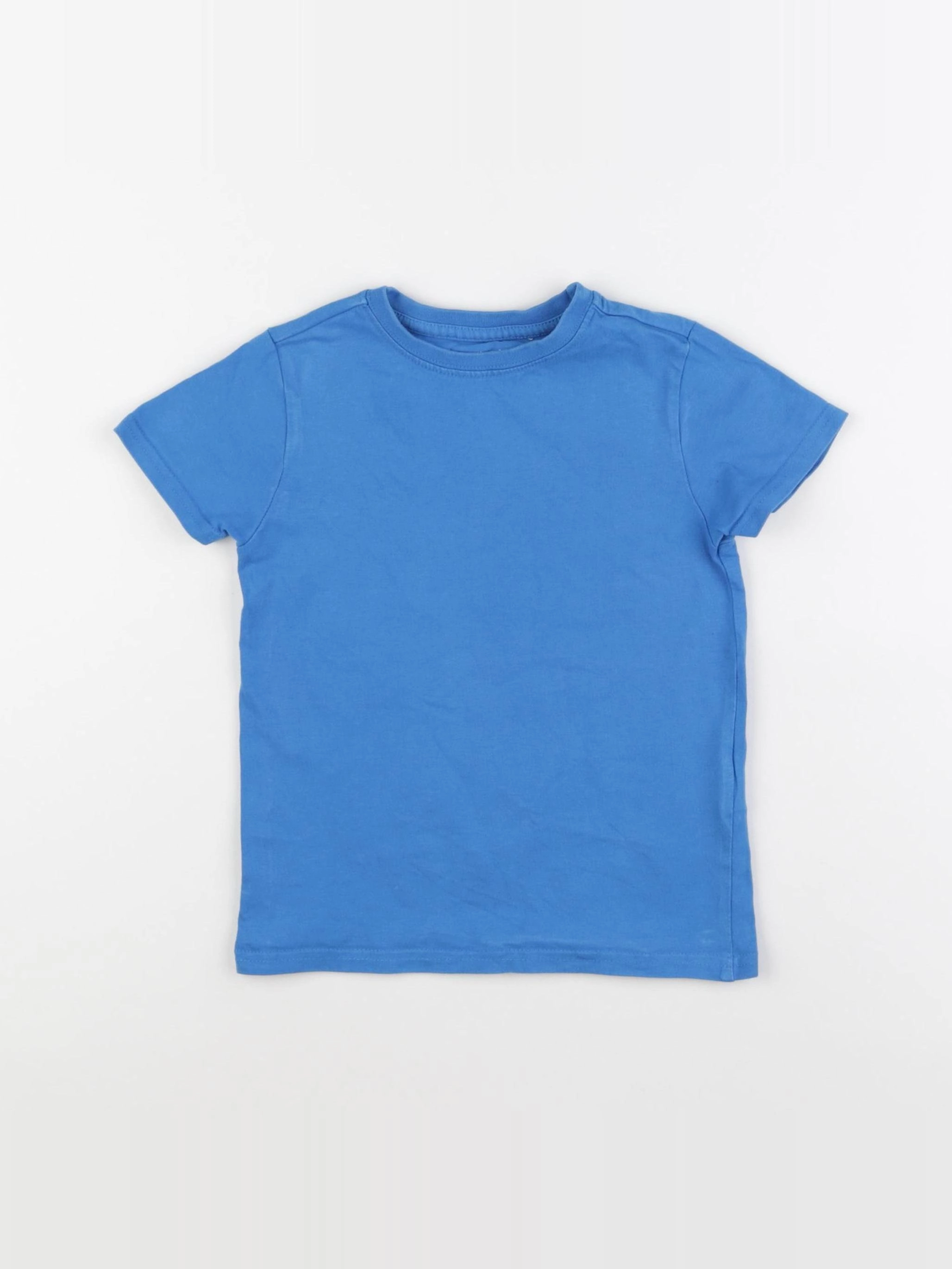 Vertbaudet - tee-shirt bleu - 5 ans