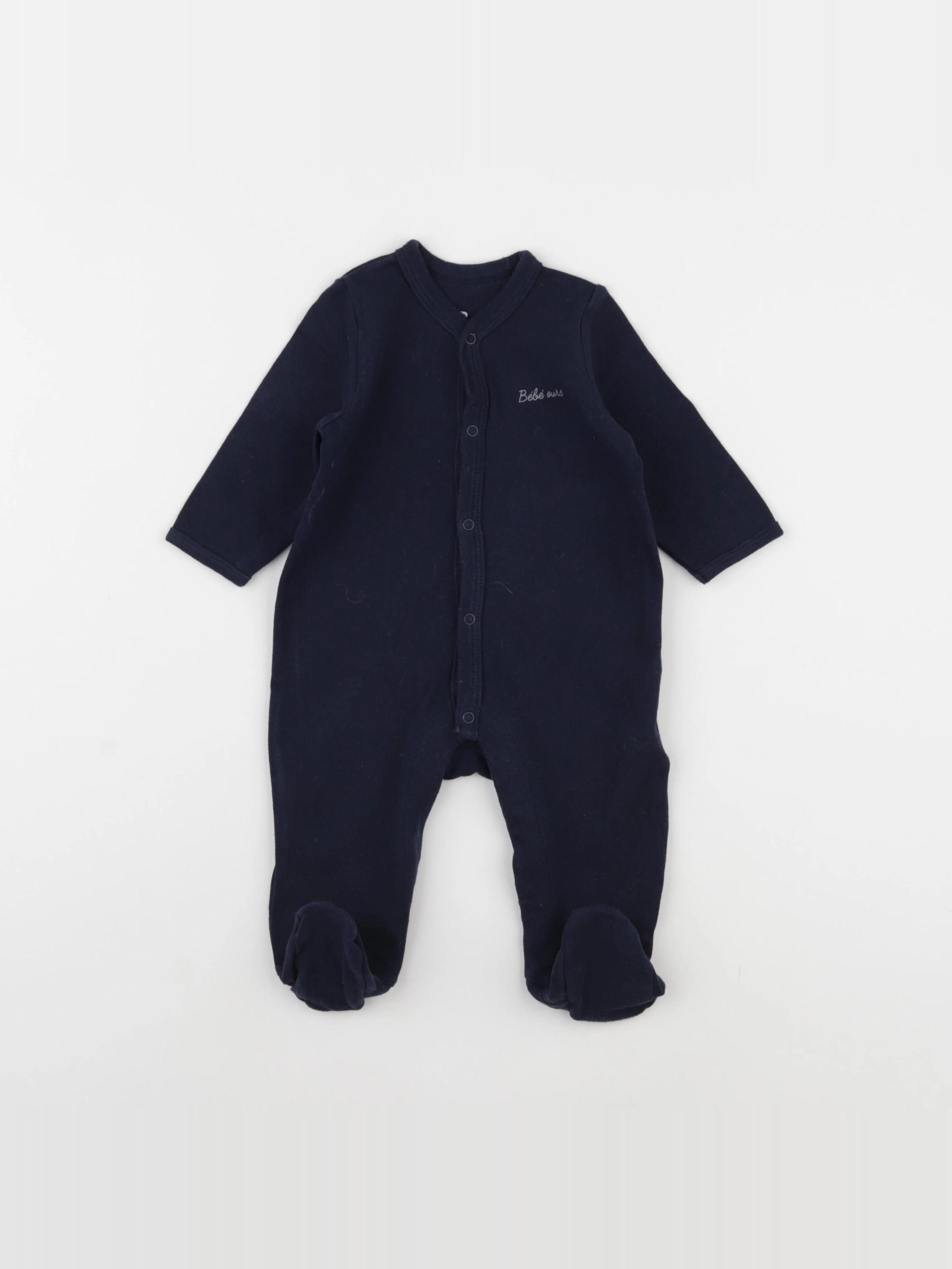 La Redoute - pyjama coton bleu - 6 mois