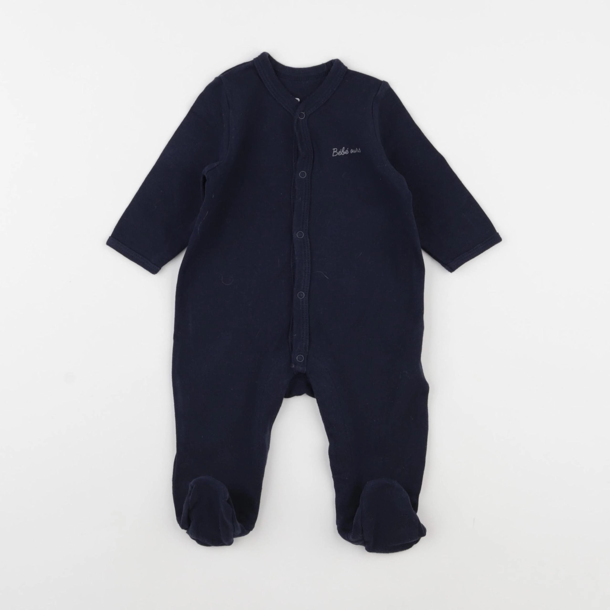 La Redoute - pyjama coton bleu - 6 mois