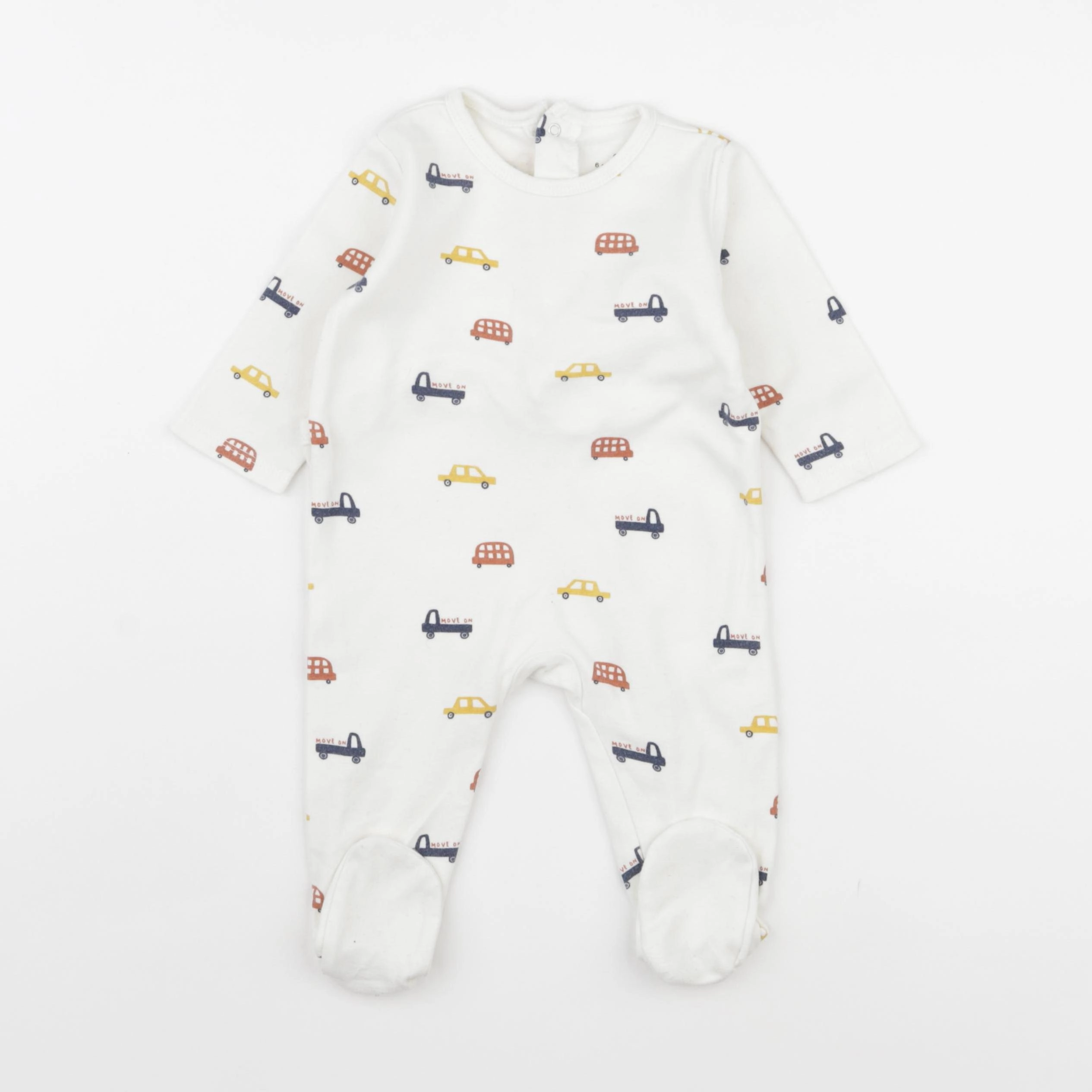 La Redoute - pyjama coton blanc - 6 mois