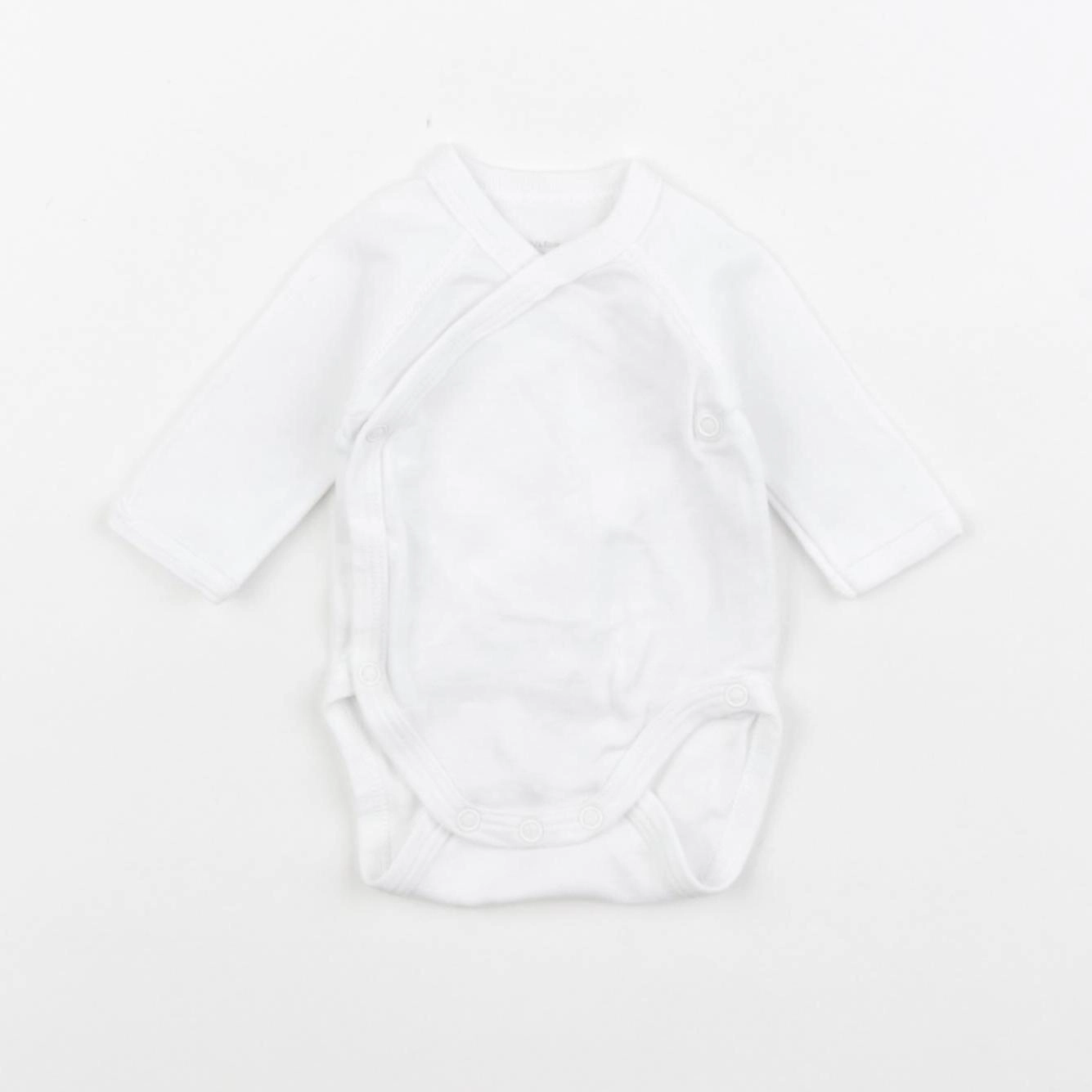 Petit Bateau - body blanc - Prématuré