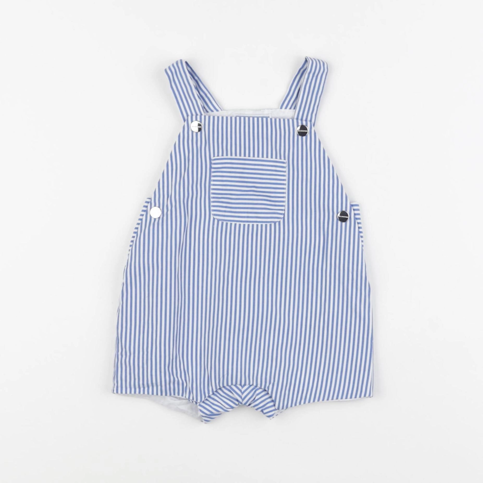 Jacadi - combinaison blanc, bleu - 6 mois