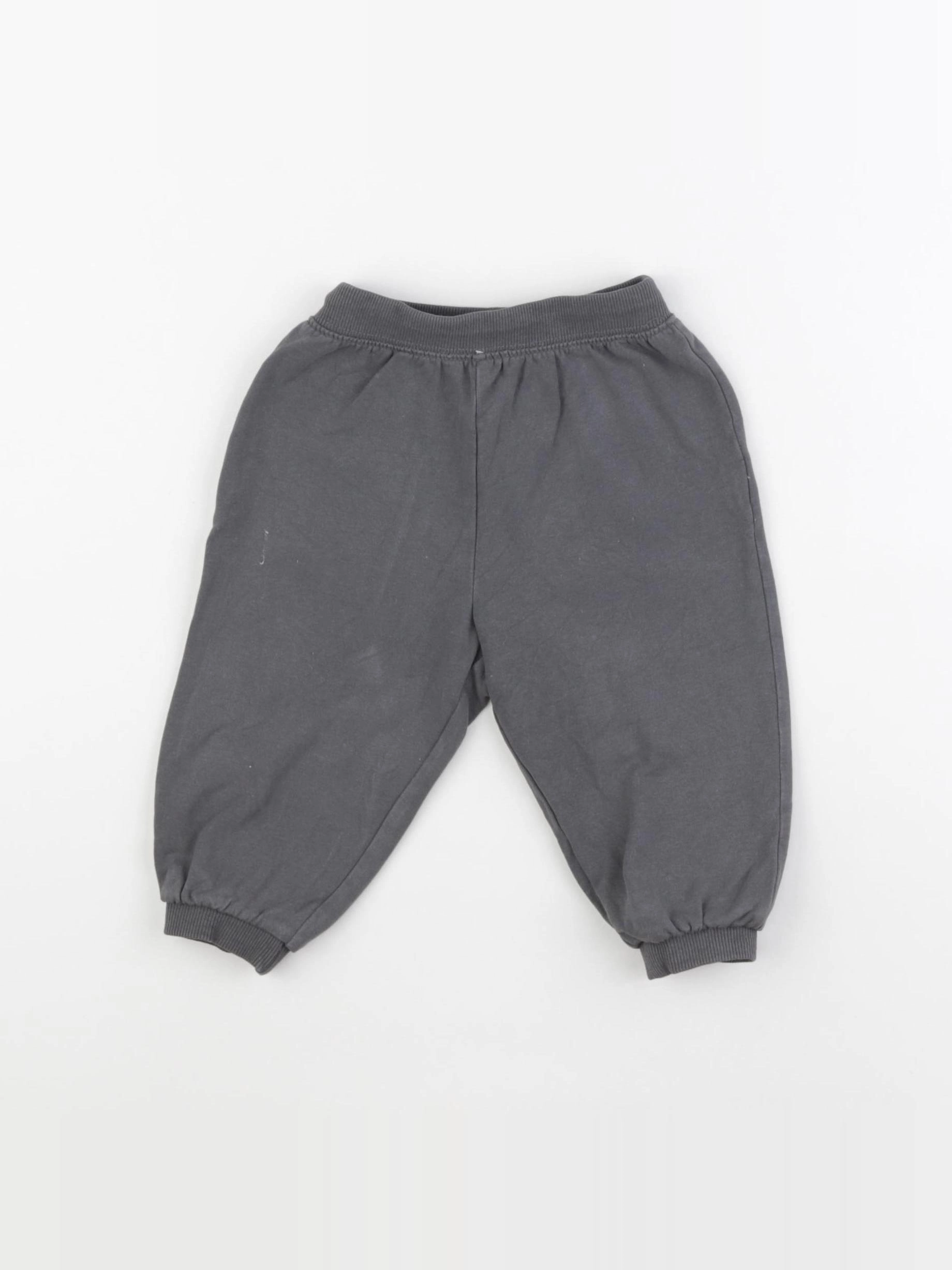 Zara - sarouel gris - 6/9 mois