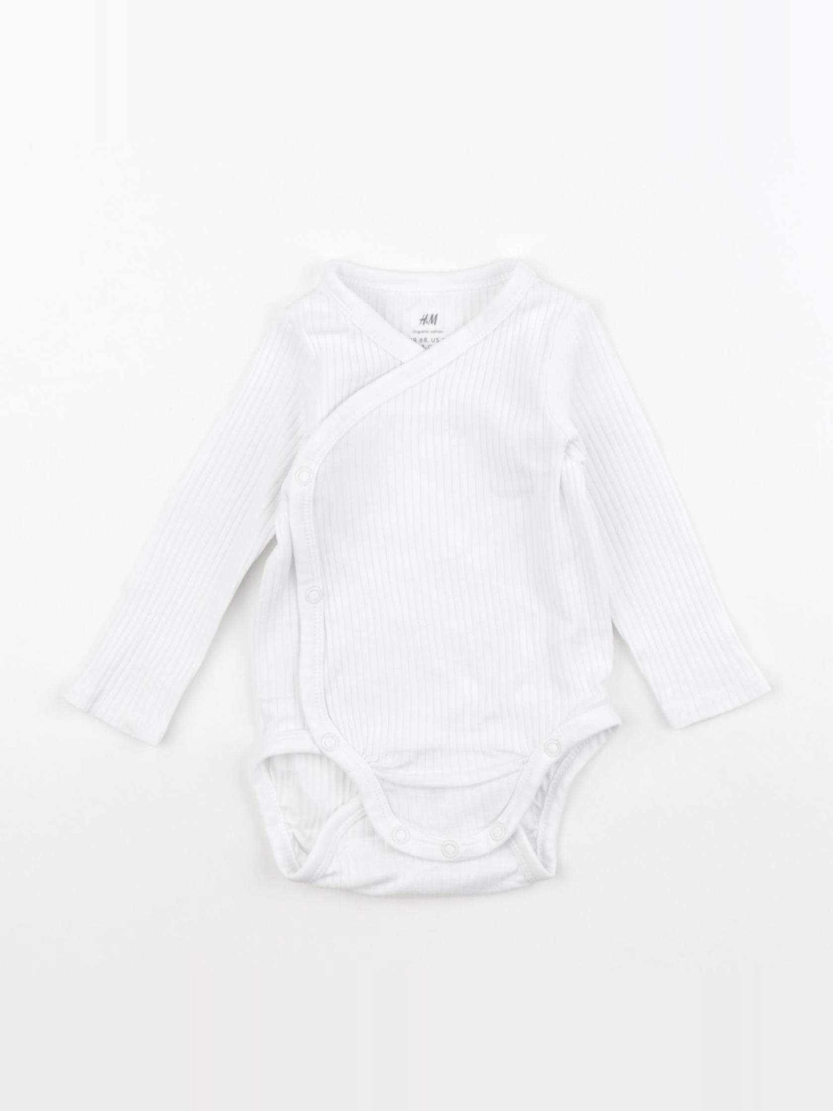 H&M - body blanc - 6 mois