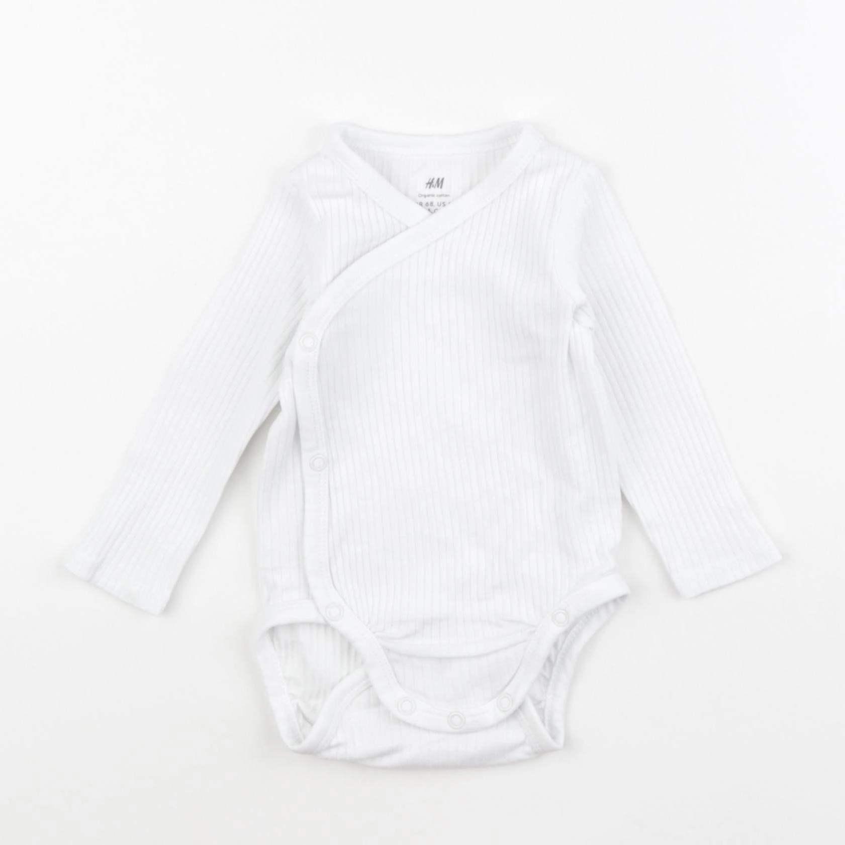 H&M - body blanc - 6 mois