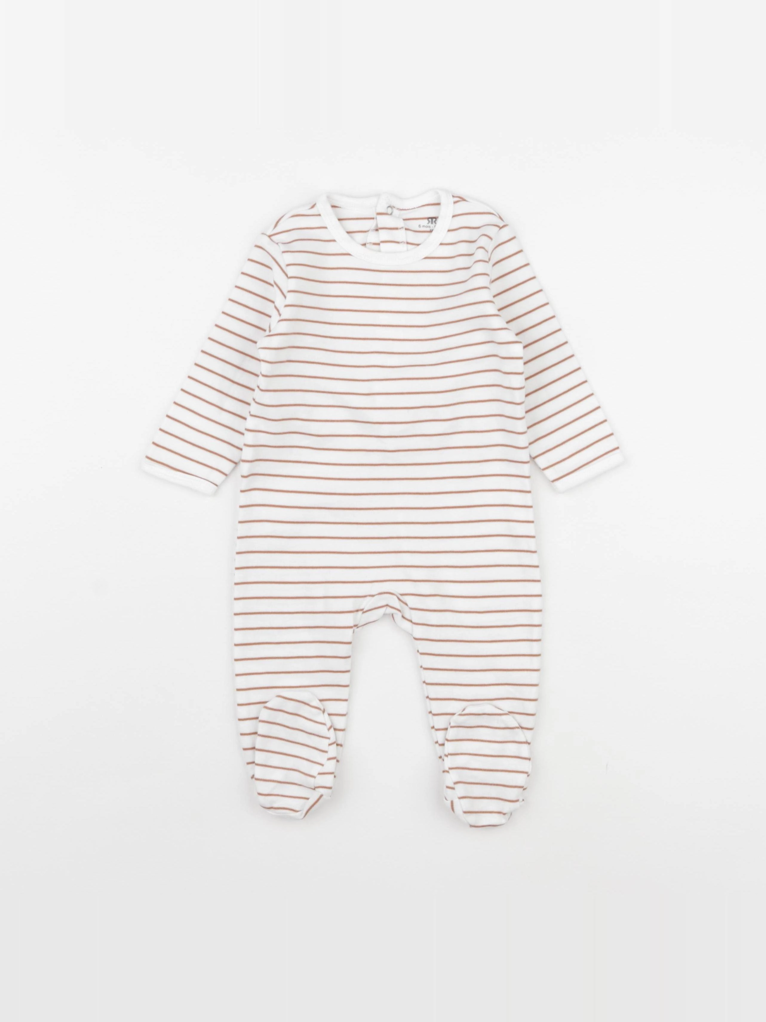 La Redoute - pyjama coton blanc - 6 mois