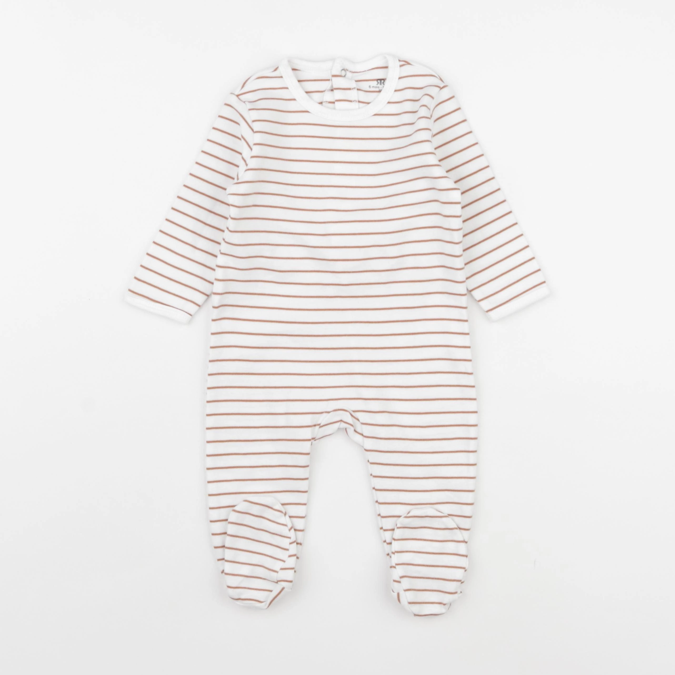 La Redoute - pyjama coton blanc - 6 mois