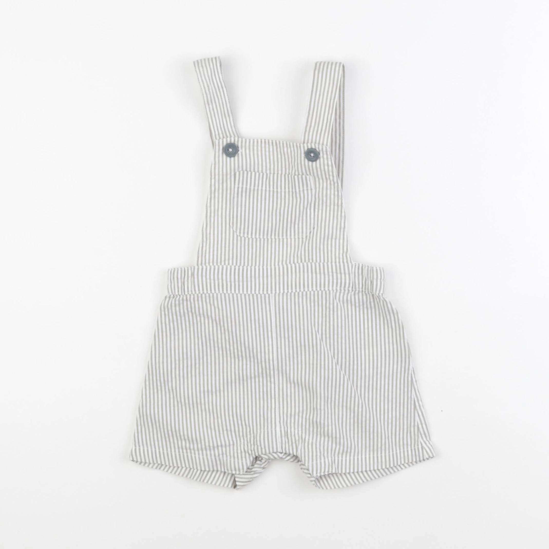 Petit Bateau - combinaison blanc, vert - 6 mois