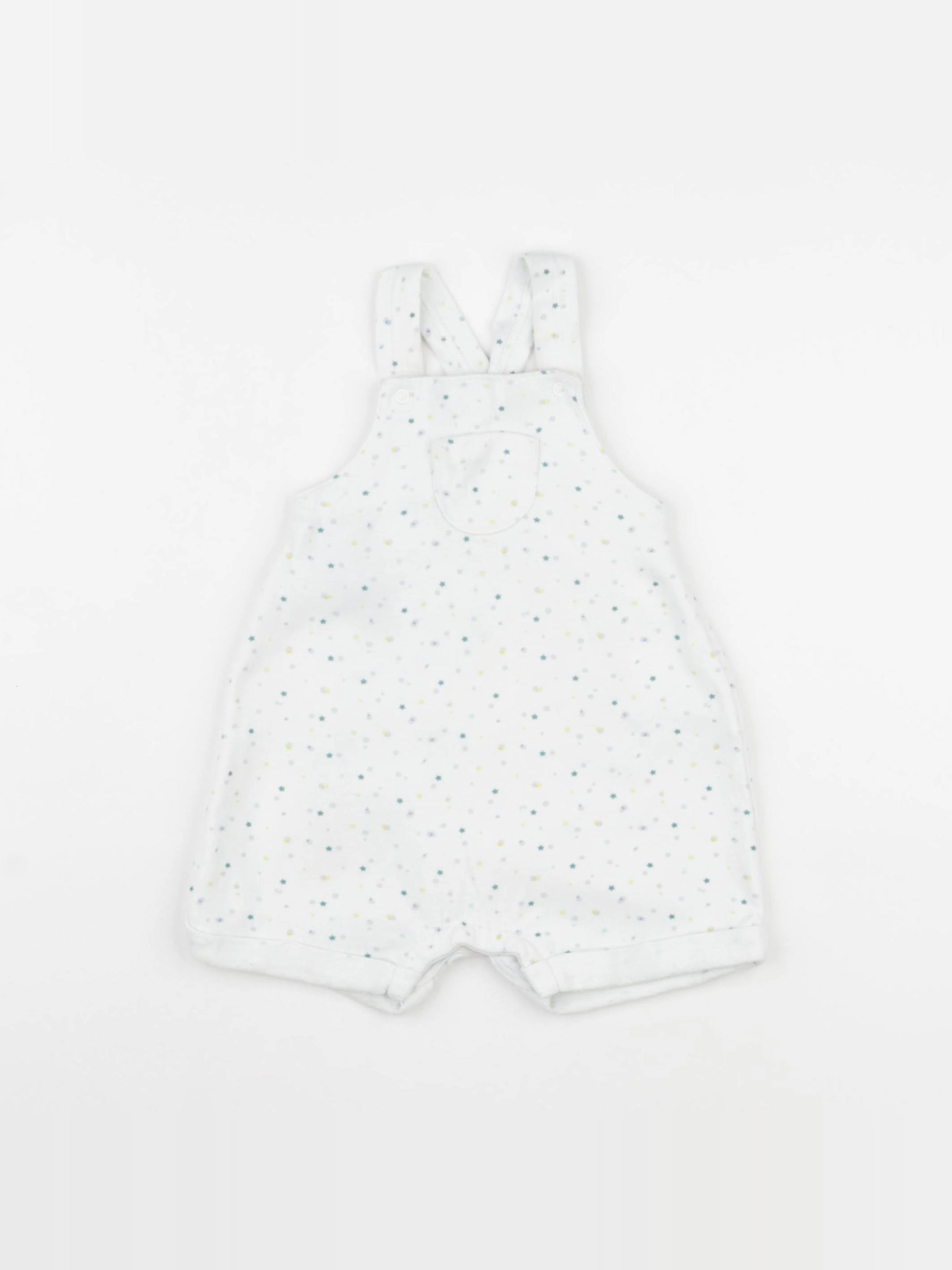 Petit Bateau - combinaison blanc - 6 mois