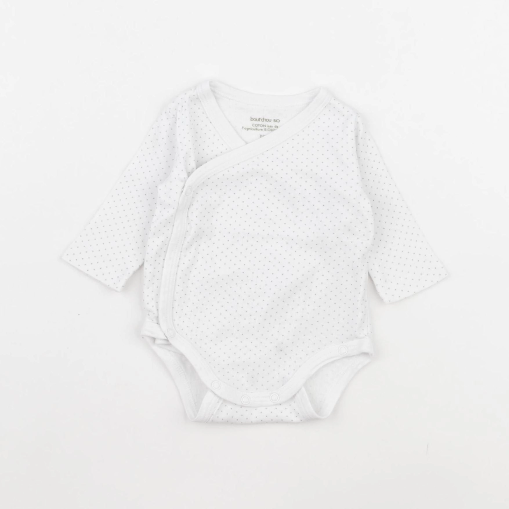 Boutchou - body blanc - 0 mois