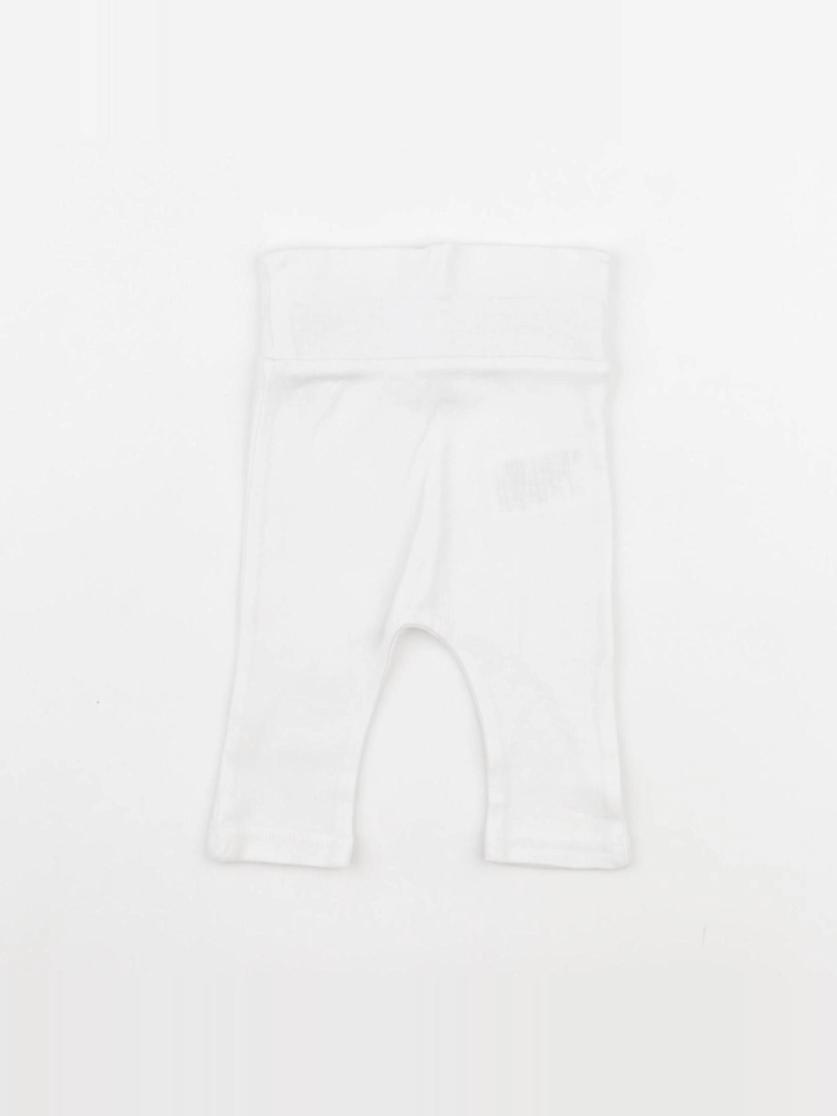 Vertbaudet - legging blanc - 1 mois