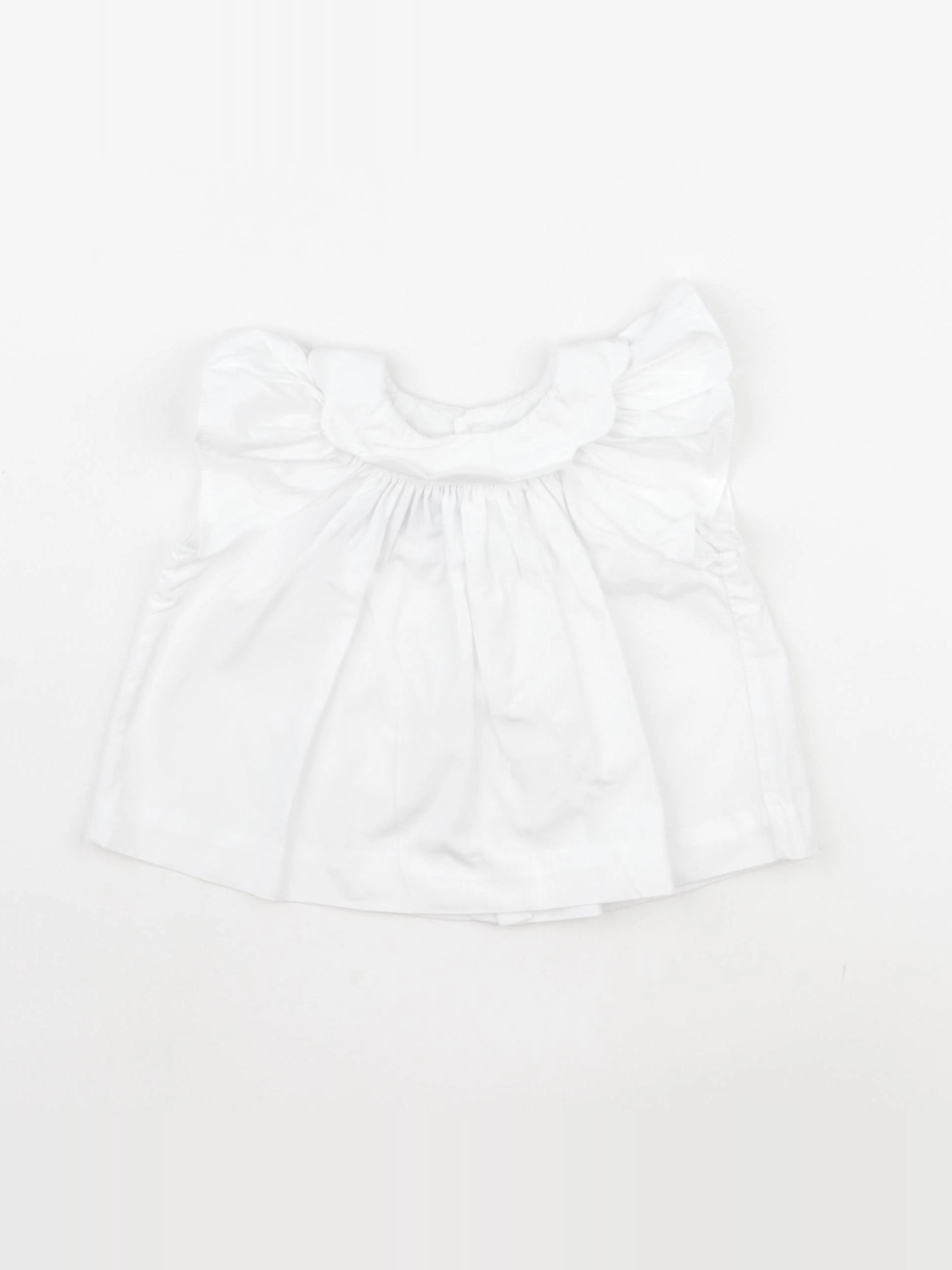 Jacadi - blouse blanc - 6 mois