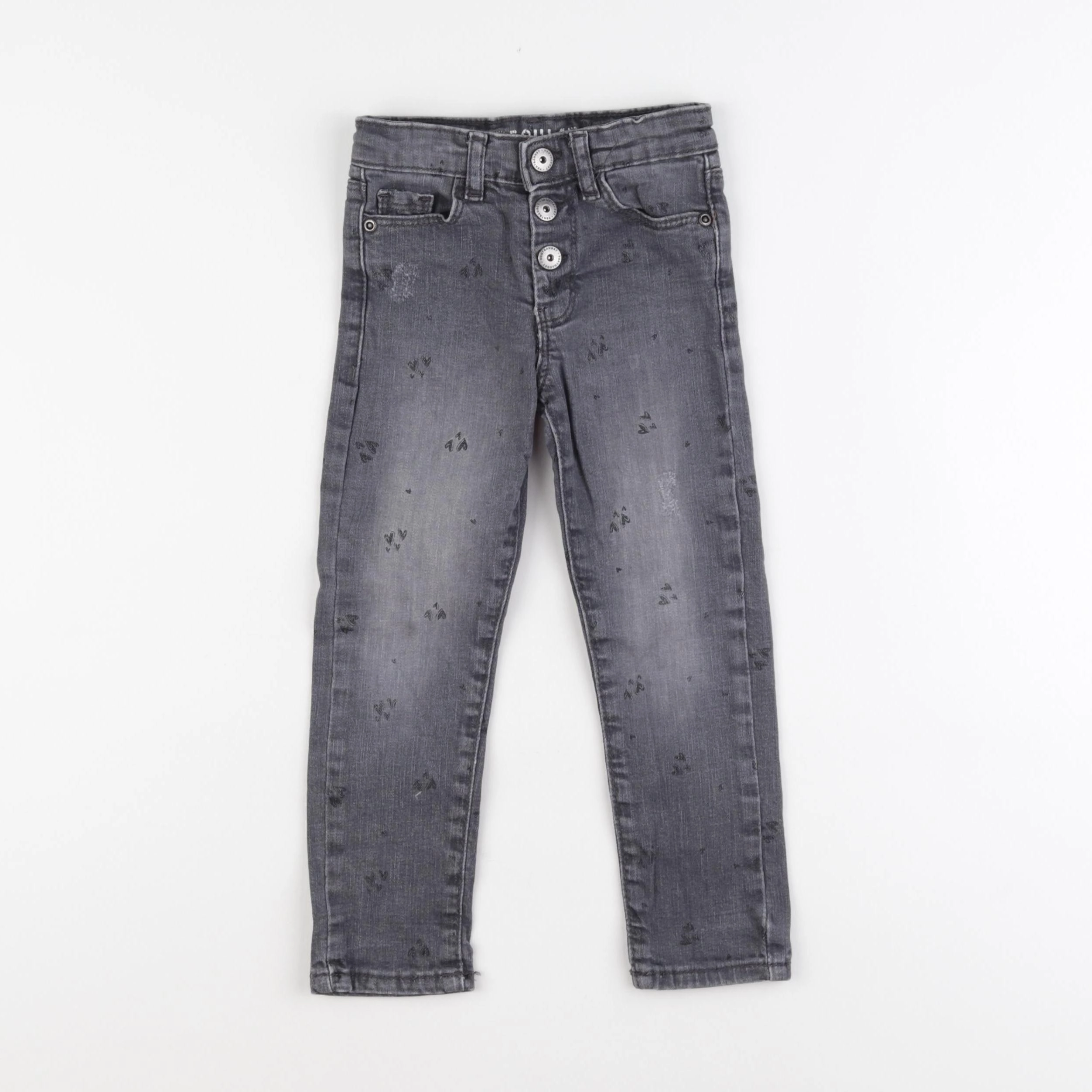 Vertbaudet - jean gris - 3 ans