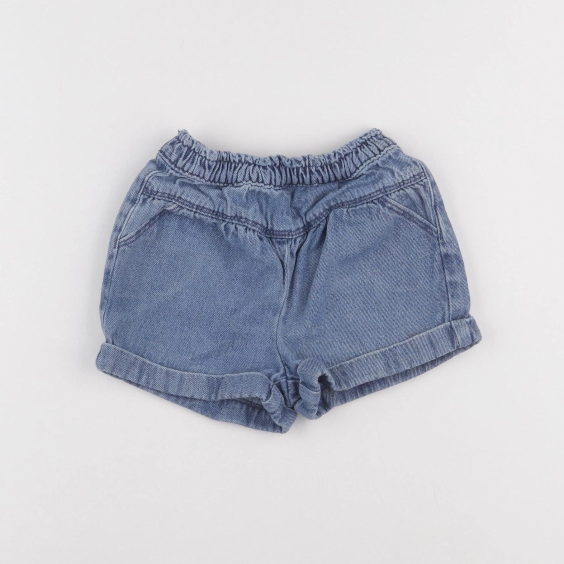 Vertbaudet - short bleu - 24 mois