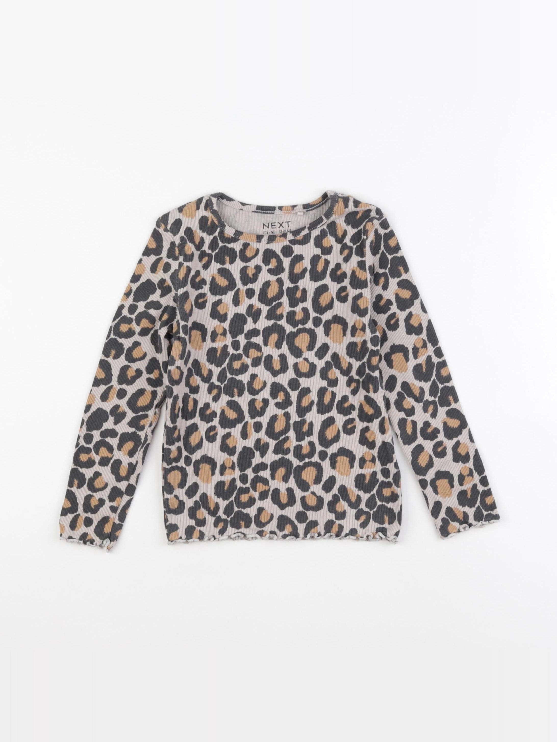 Next - tee-shirt marron - 3/4 ans