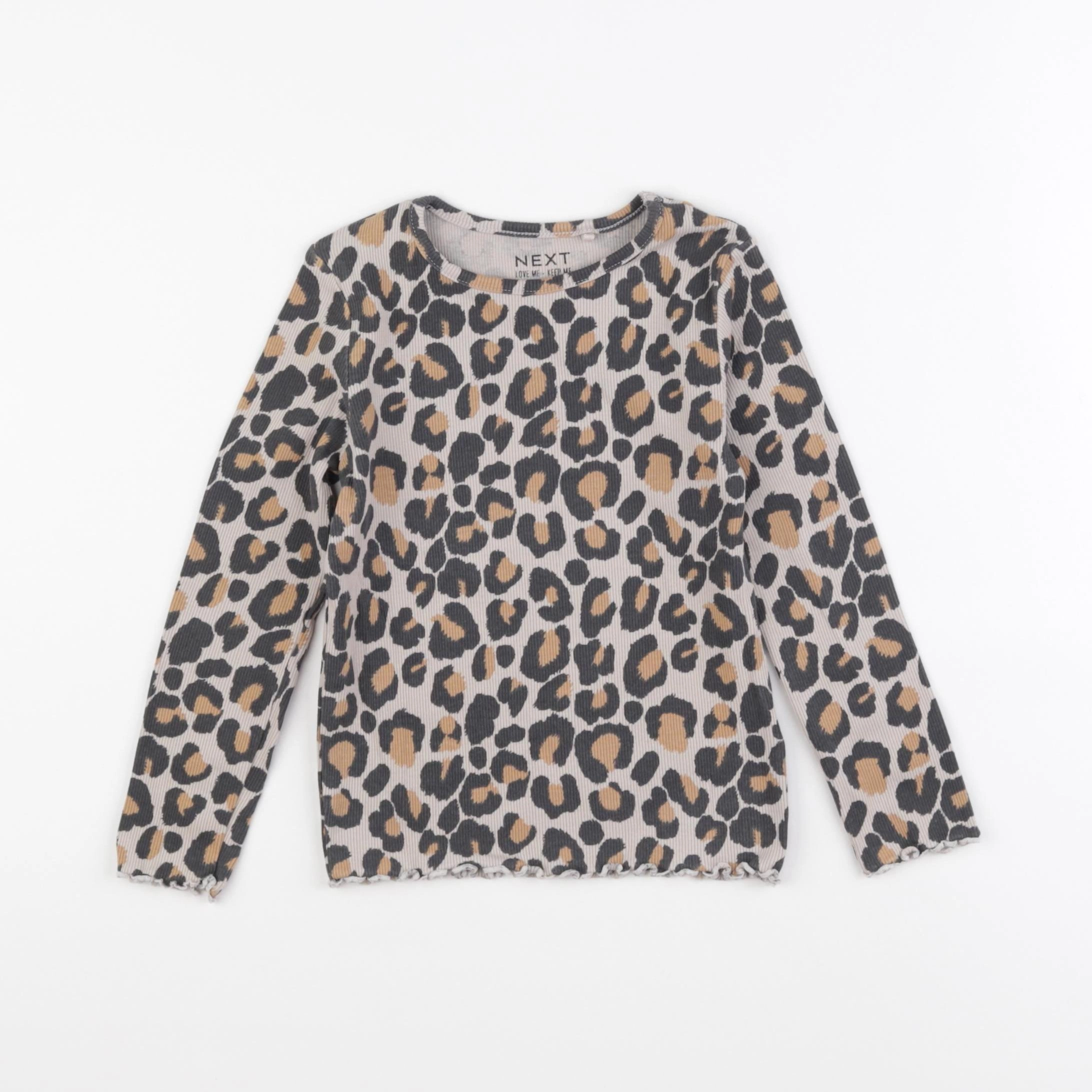 Next - tee-shirt marron - 3/4 ans