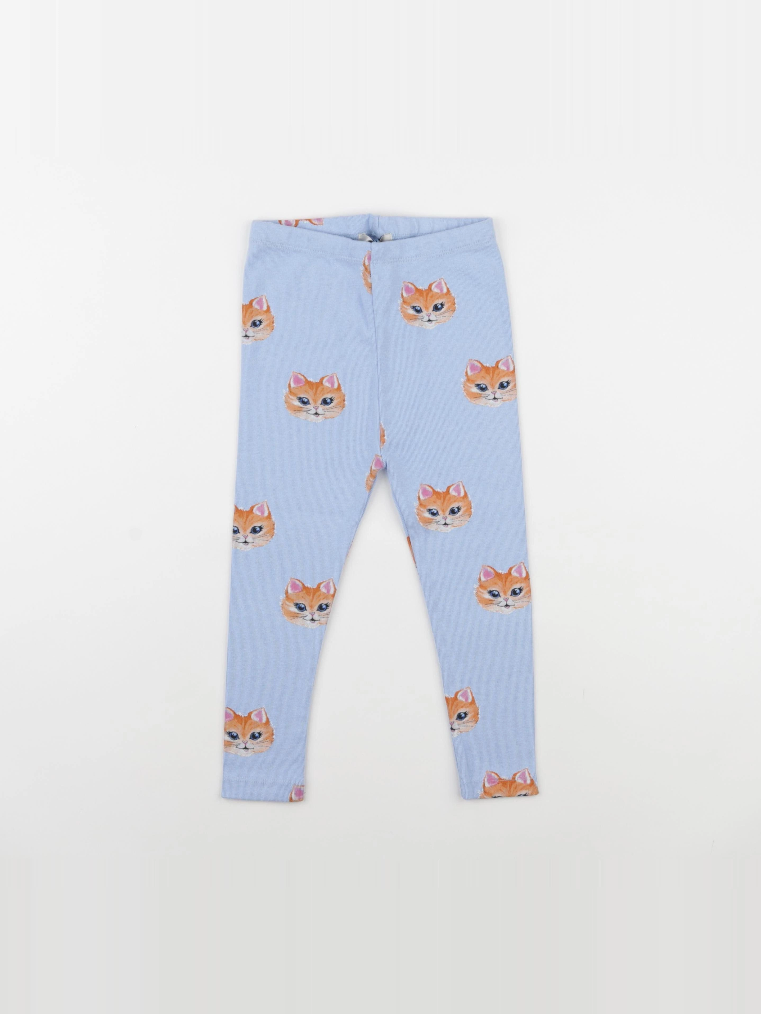 We are kids - Legging Nour Ribbed Jersey Little Cats - 4/5 ans
