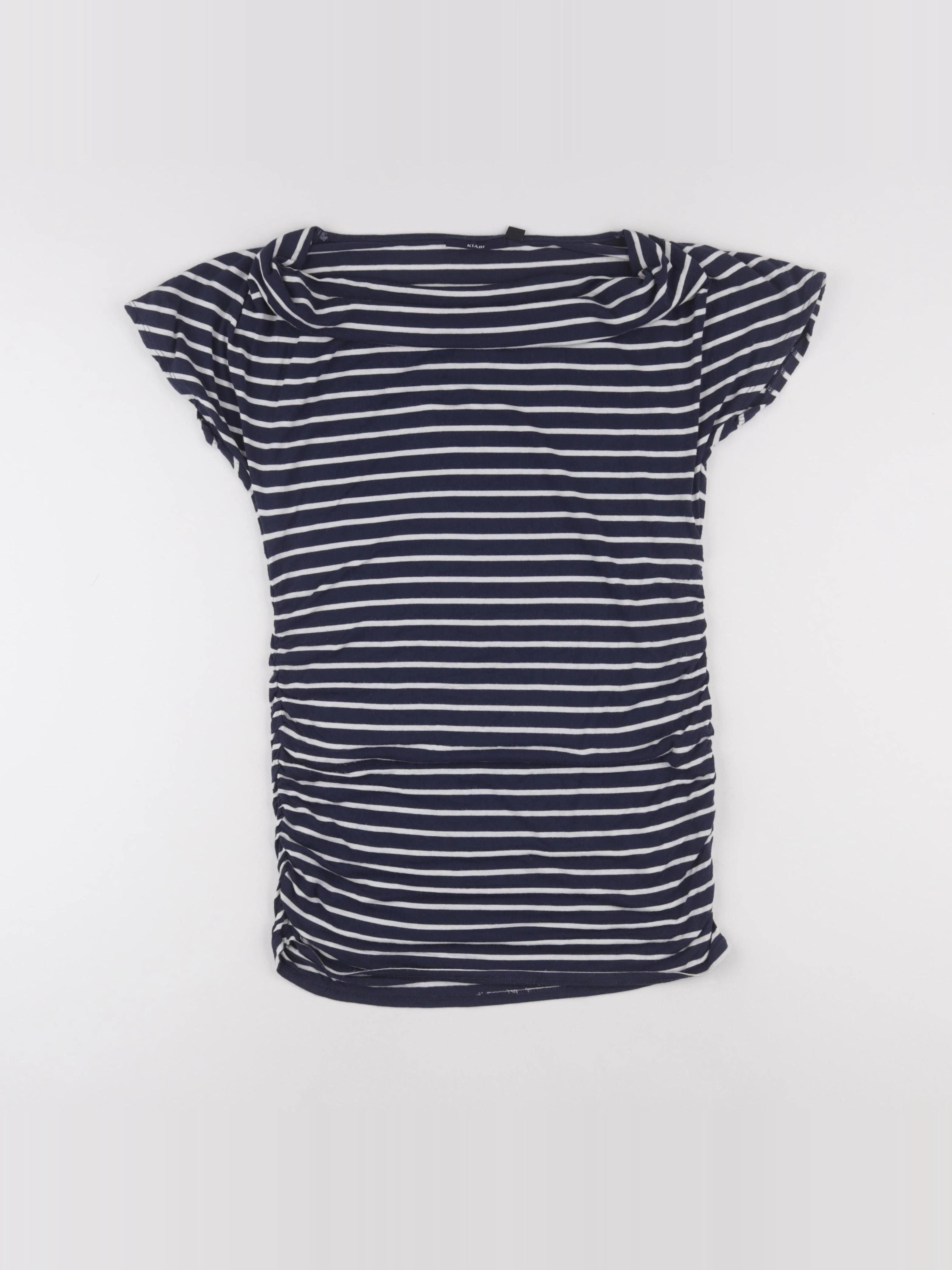 Kiabi - tee-shirt grossesse bleu - s