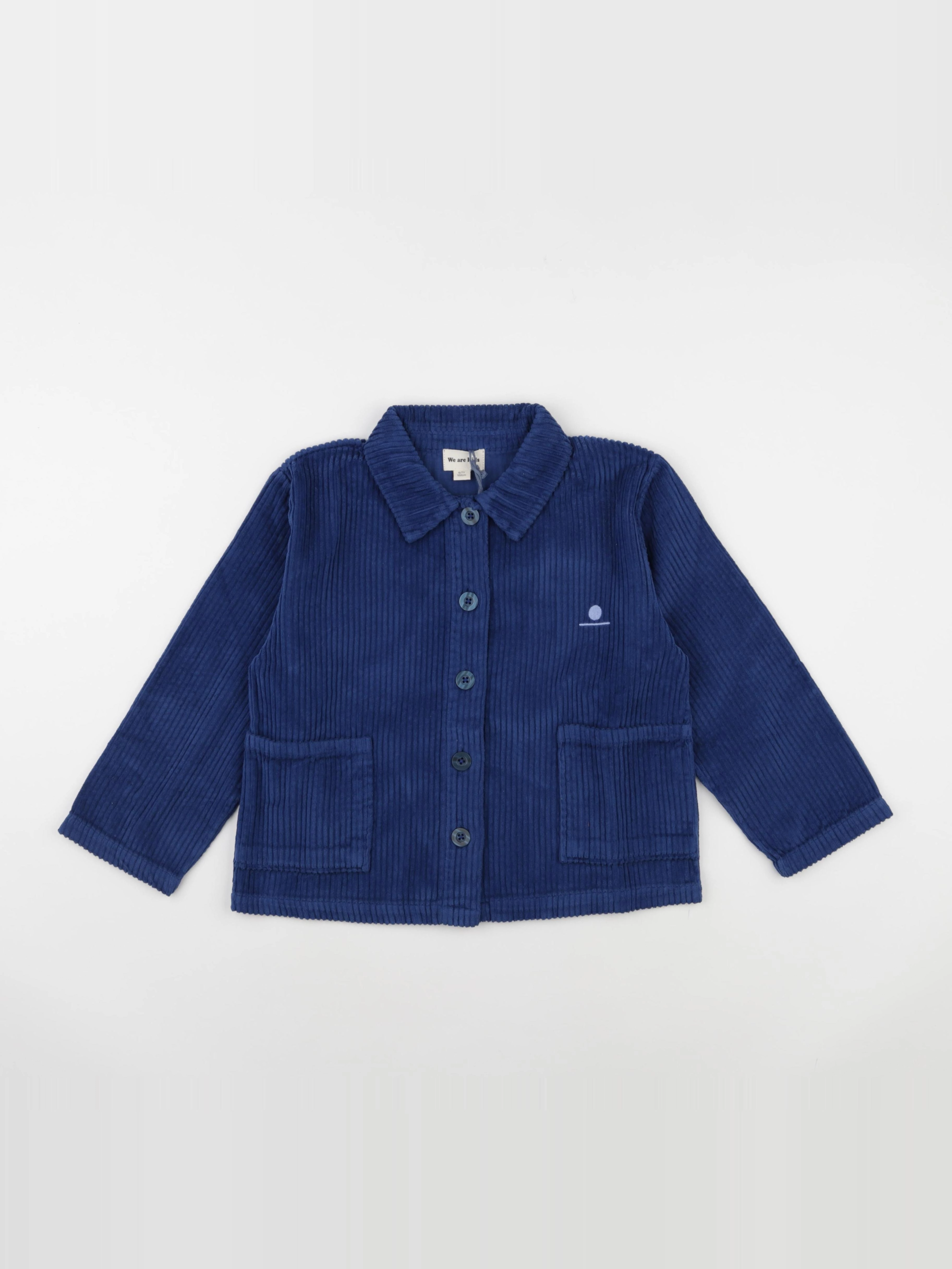 We are kids - Veste Mattia Ribbed Velvet Midnight Blue - 6/7 ans