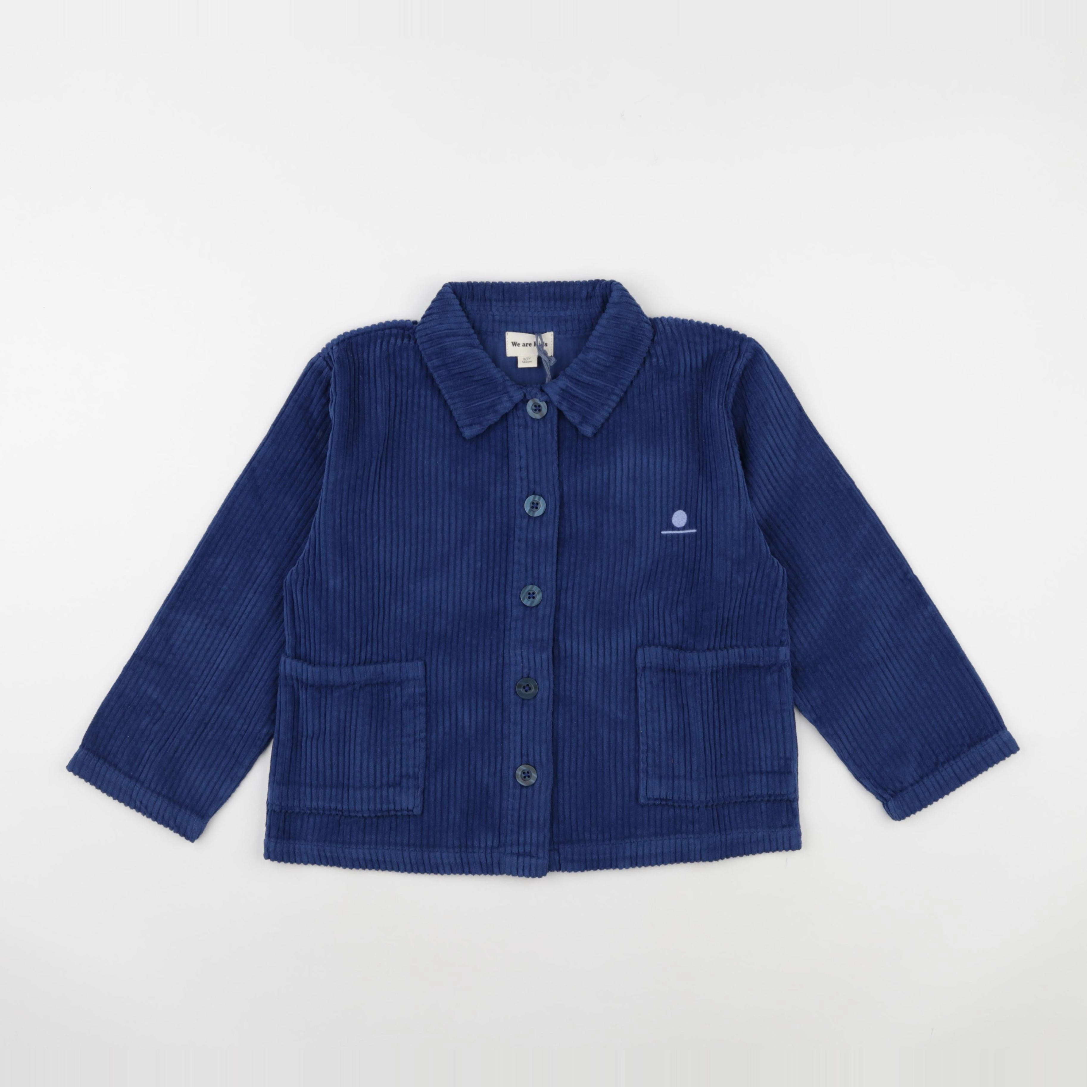 We are kids - Veste Mattia Ribbed Velvet Midnight Blue - 6/7 ans