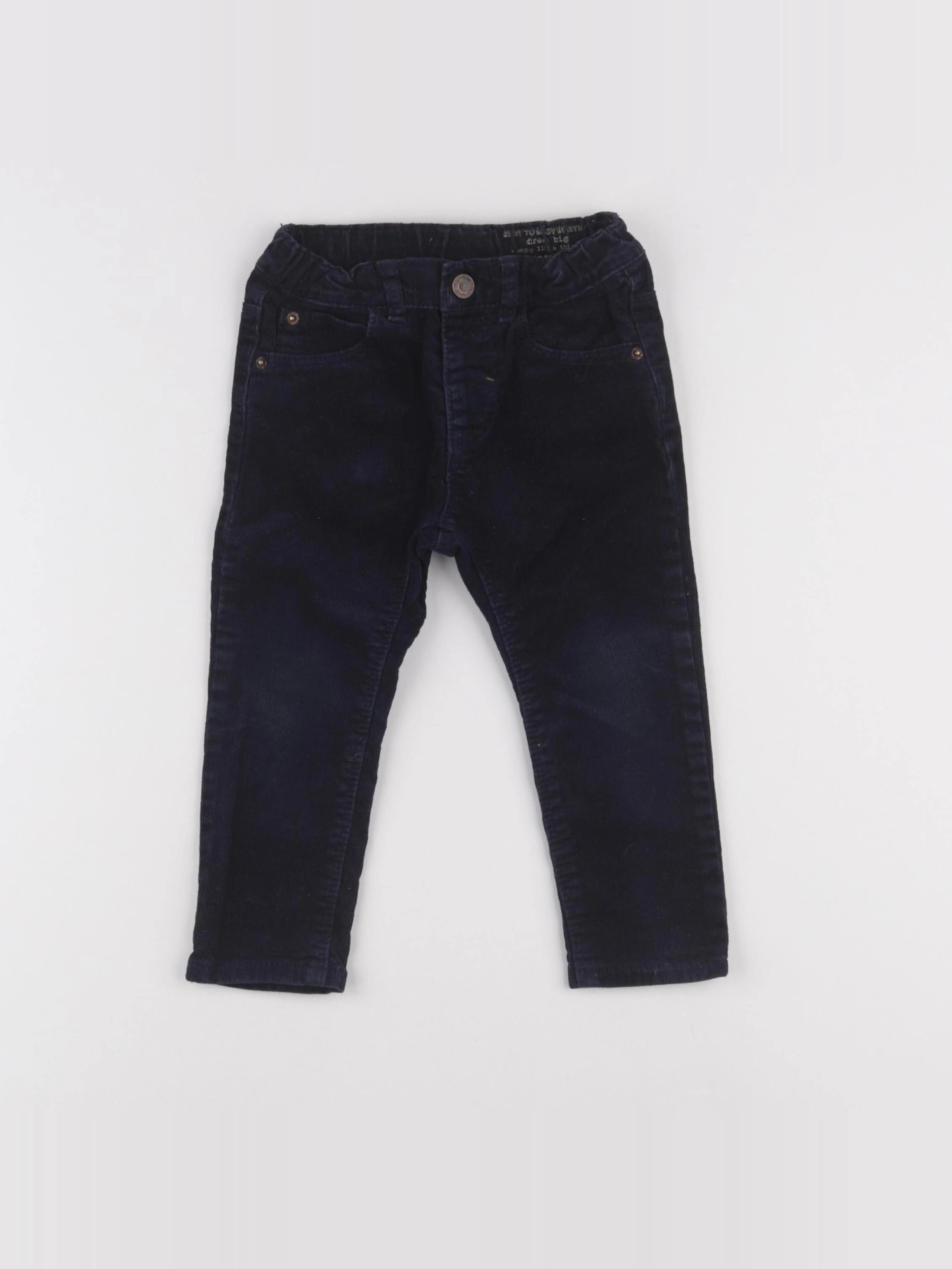 Zara - pantalon bleu - 18/24 mois