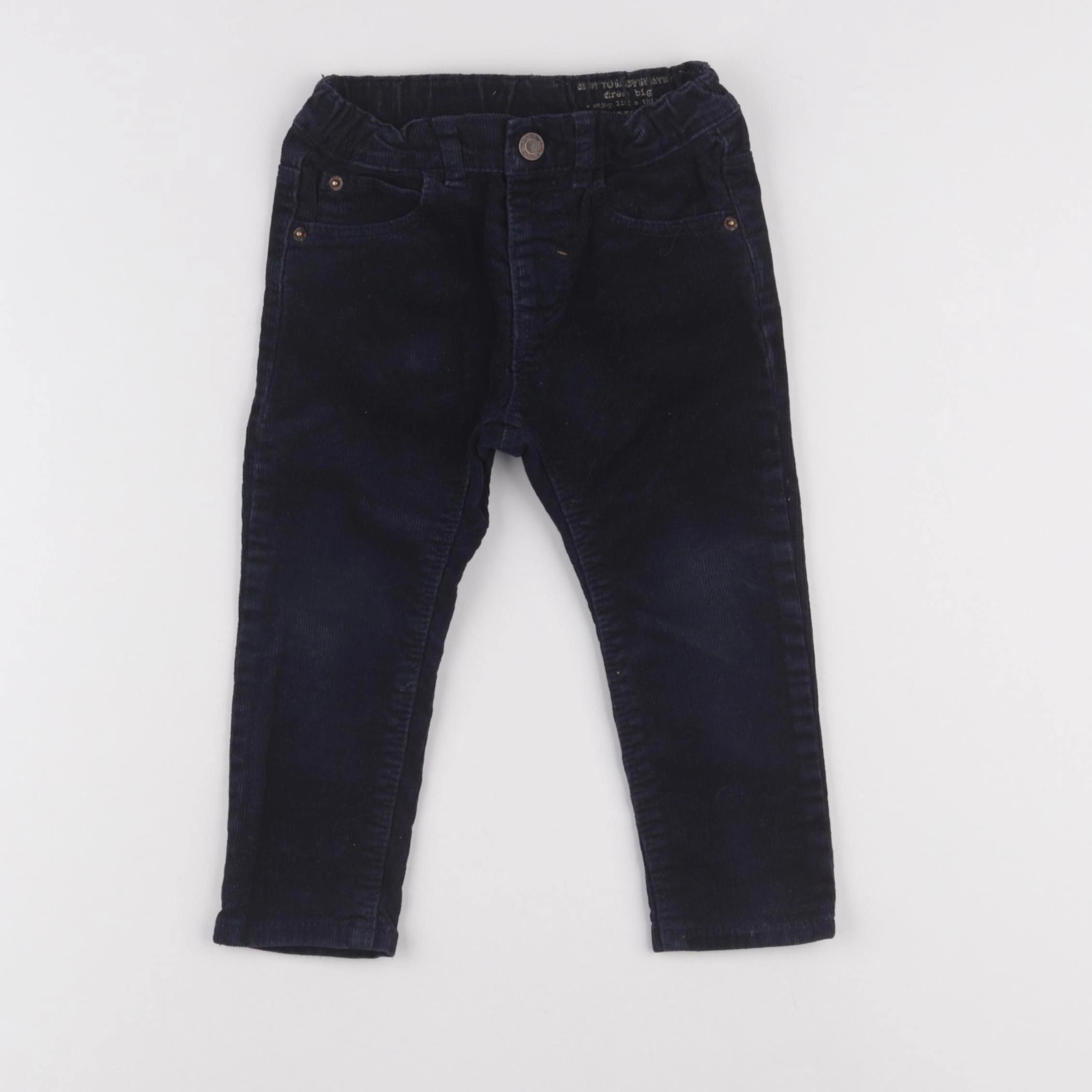 Zara - pantalon bleu - 18/24 mois