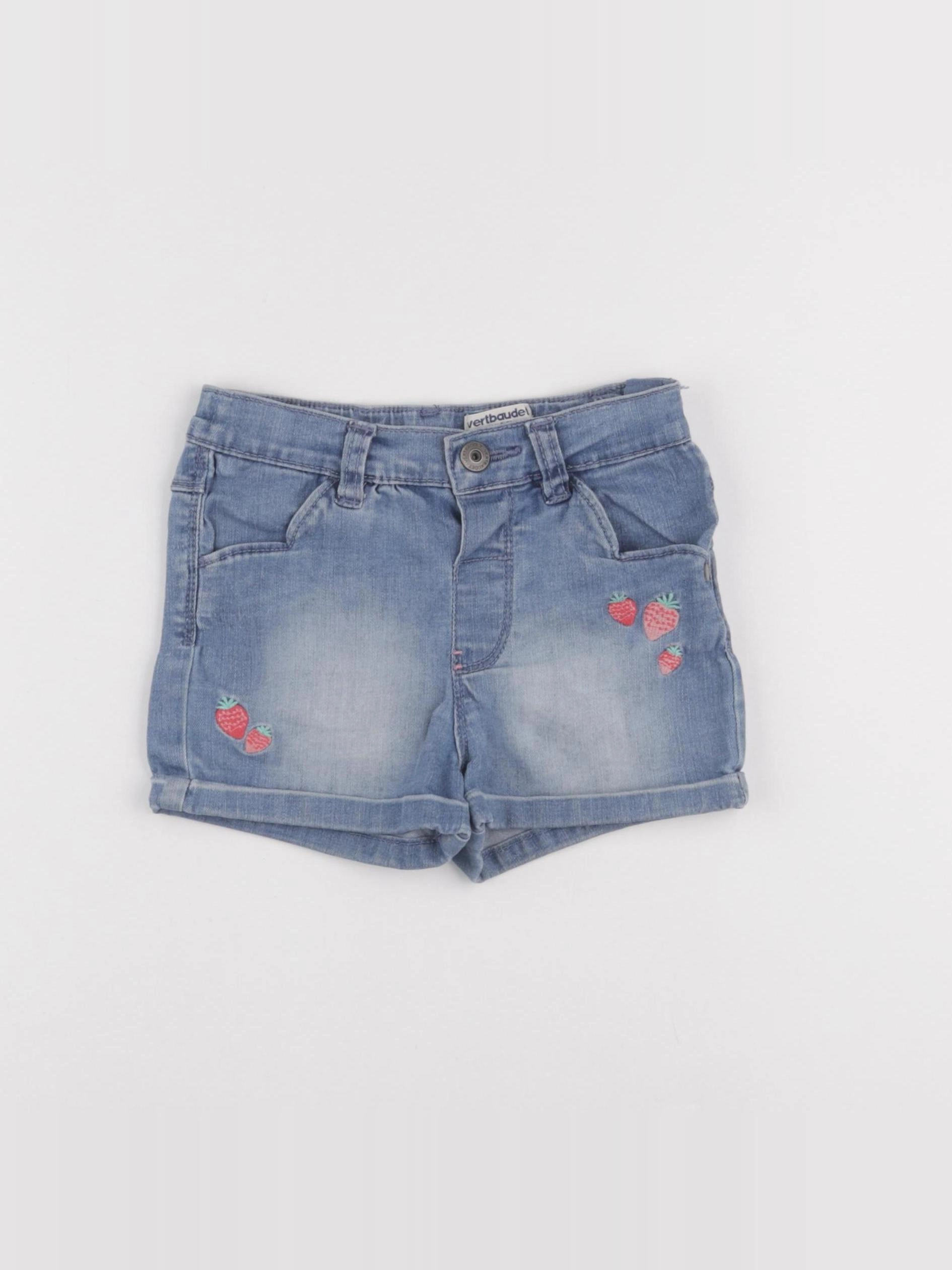 Vertbaudet - short bleu - 3 ans