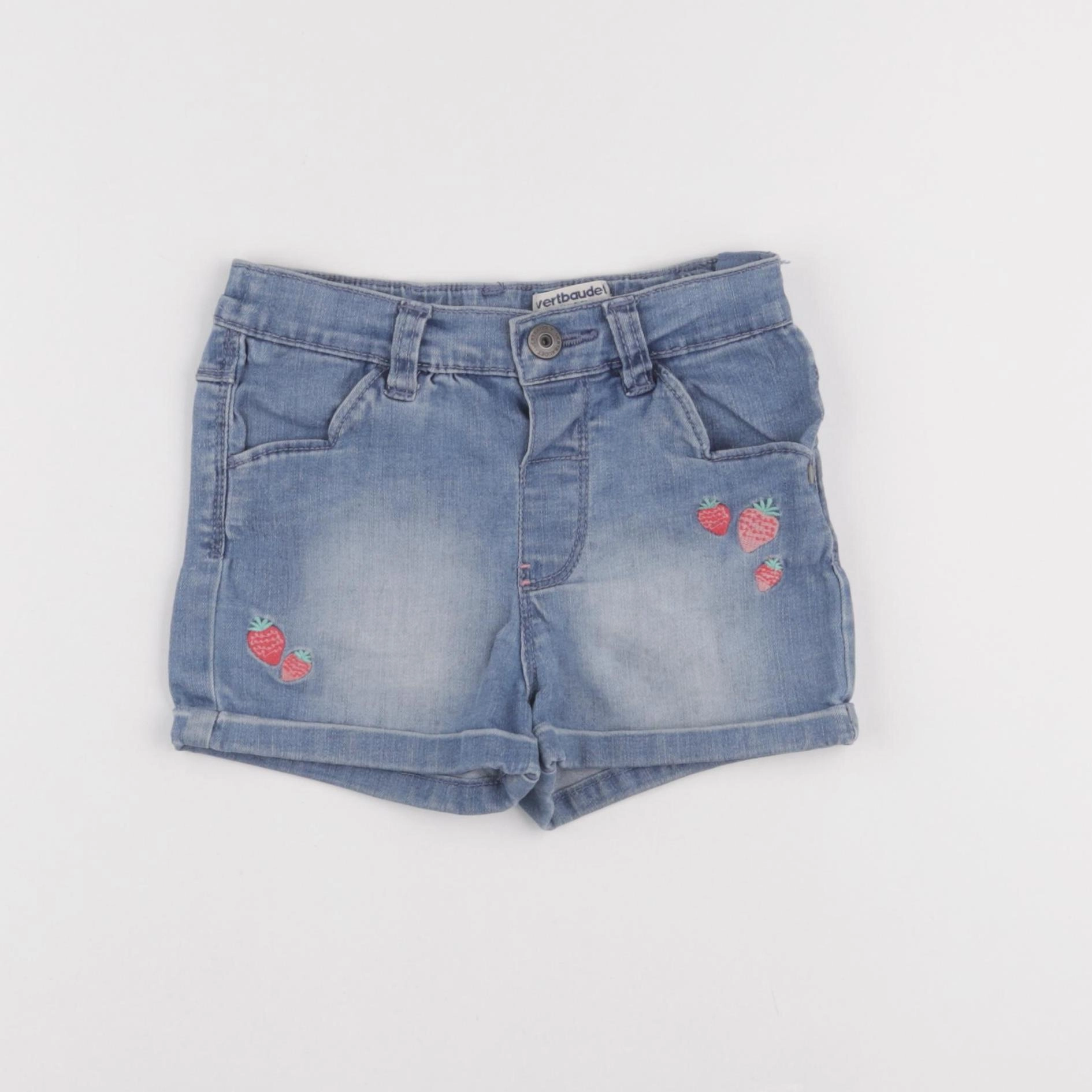 Vertbaudet - short bleu - 3 ans