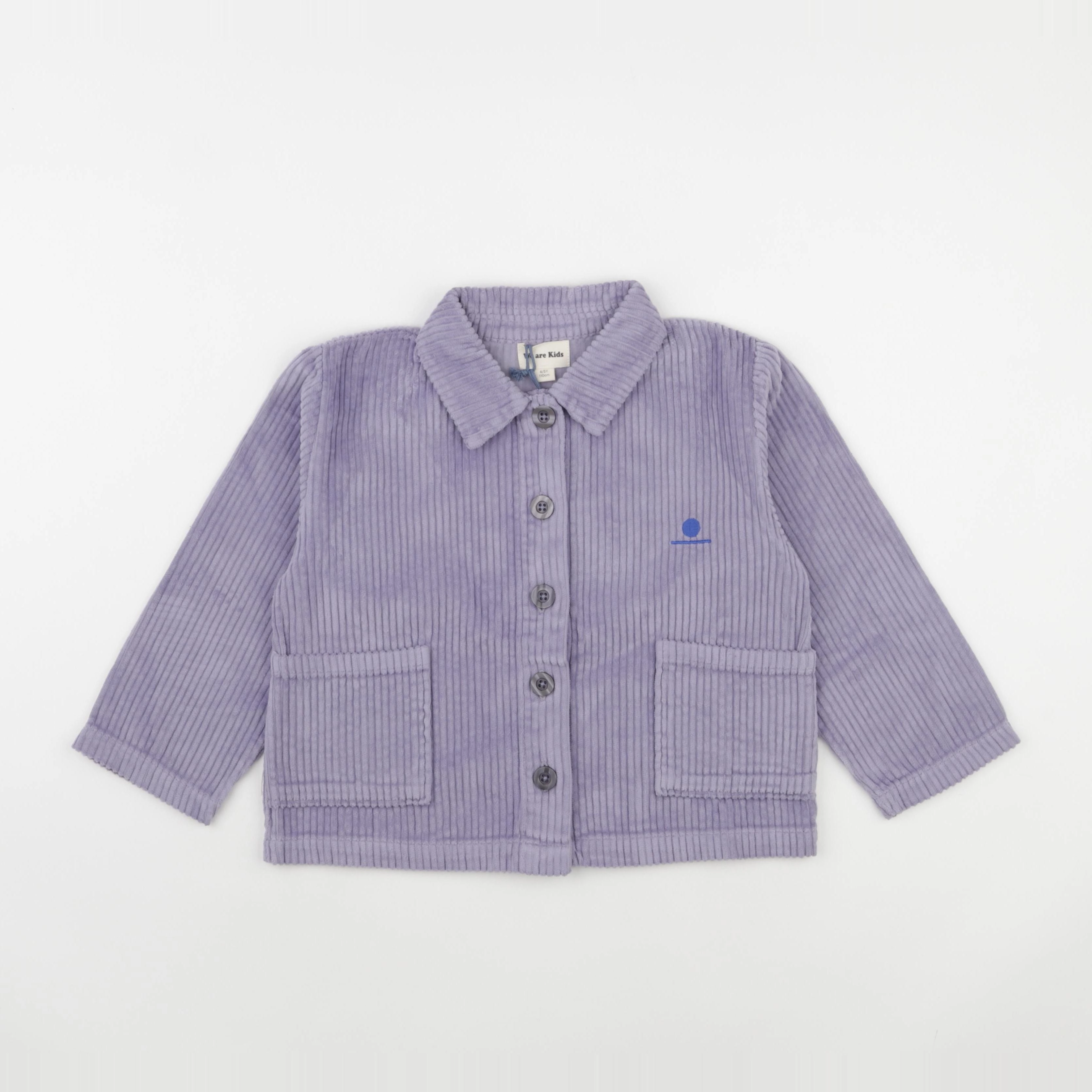 We are kids - Veste Mattia Ribbed Velvet Tender Purple - 4/5 ans