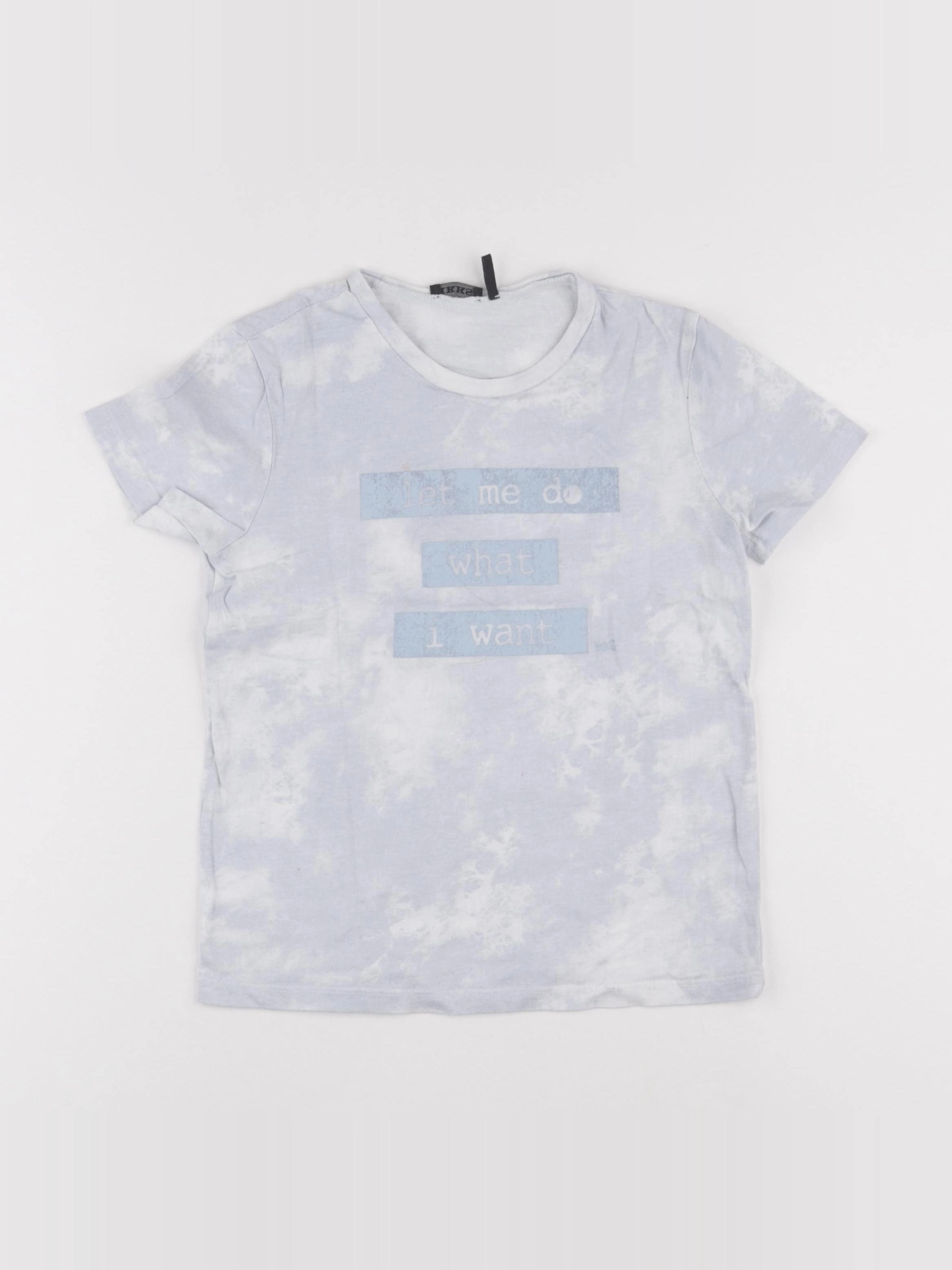 IKKS - tee-shirt bleu - 6 ans
