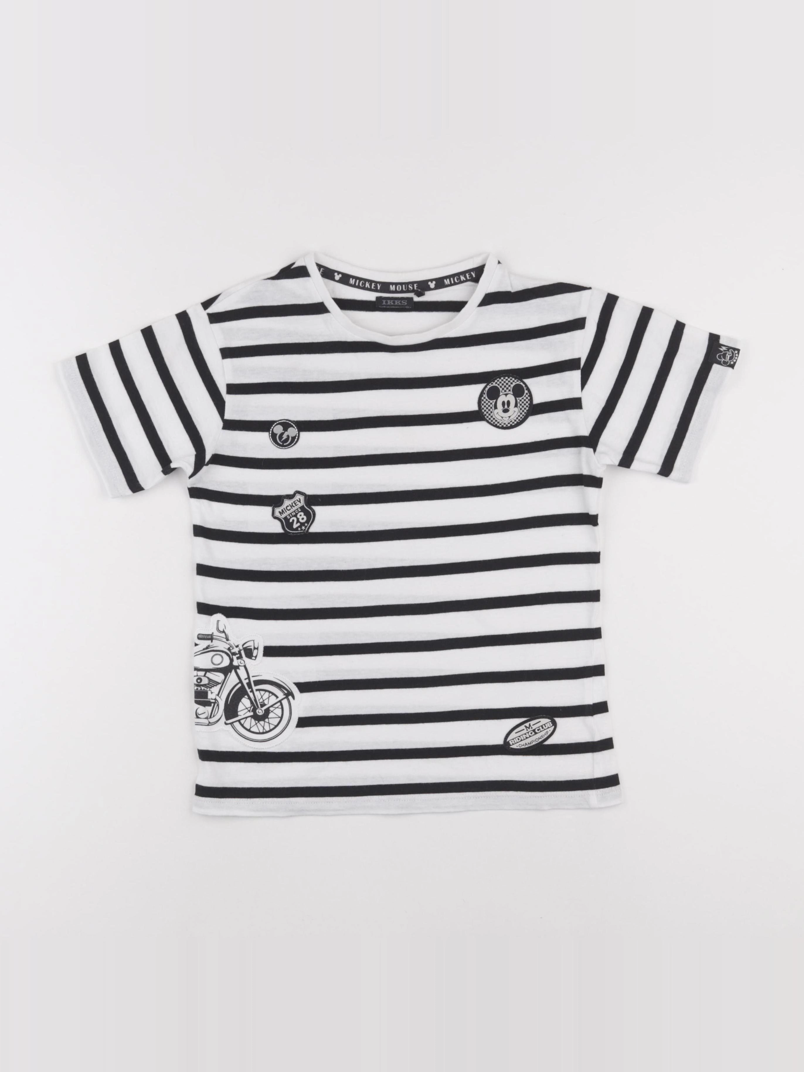 IKKS - tee-shirt noir - 8 ans